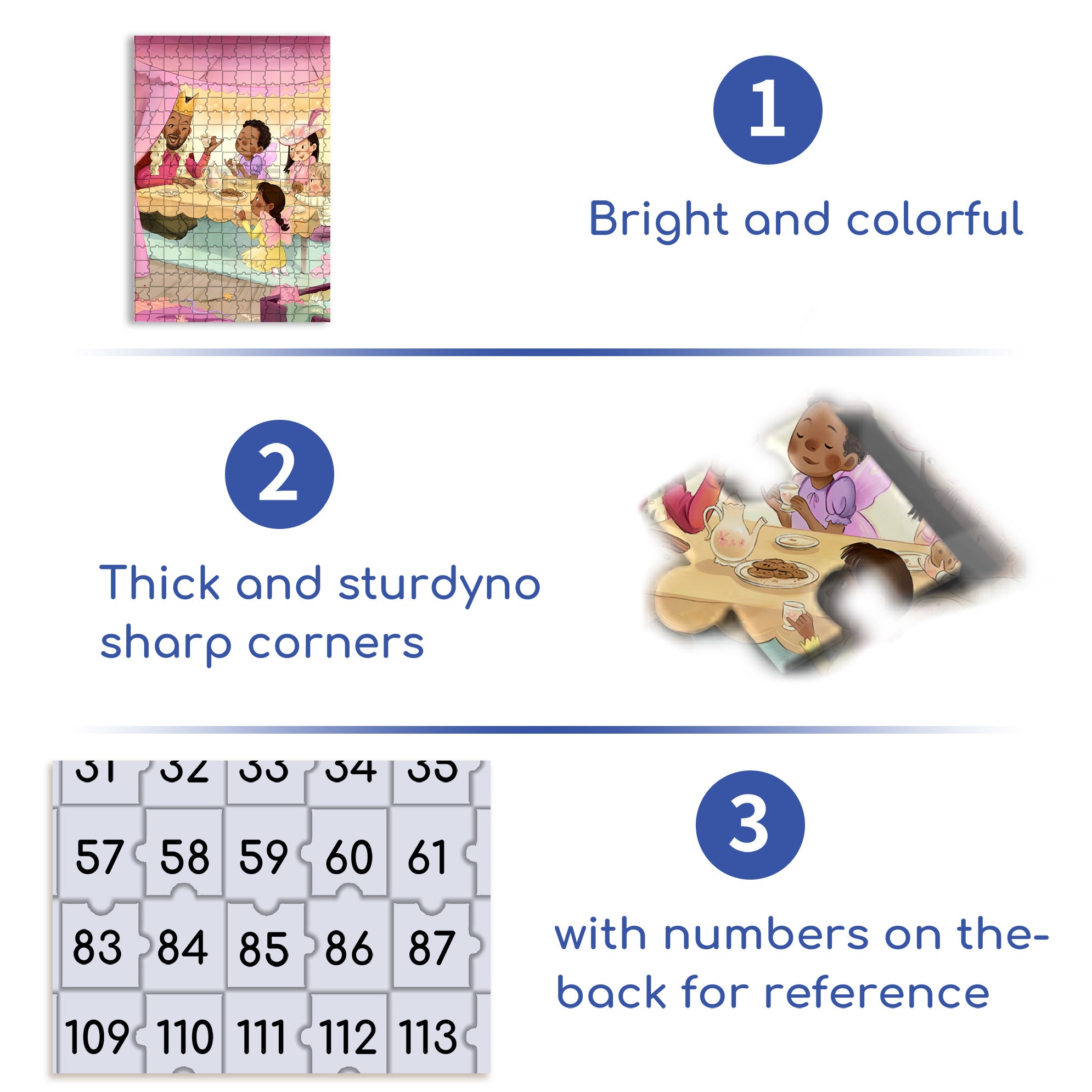 Tea Party 500pcs/1000pcs Jigsaw Puzzle, Scratch-Resistant, Interactive Family Game & Brain-Boosting DIY Decor, Perfect for Halloween, Christmas & New Year Gifts, Family Puzzle Game