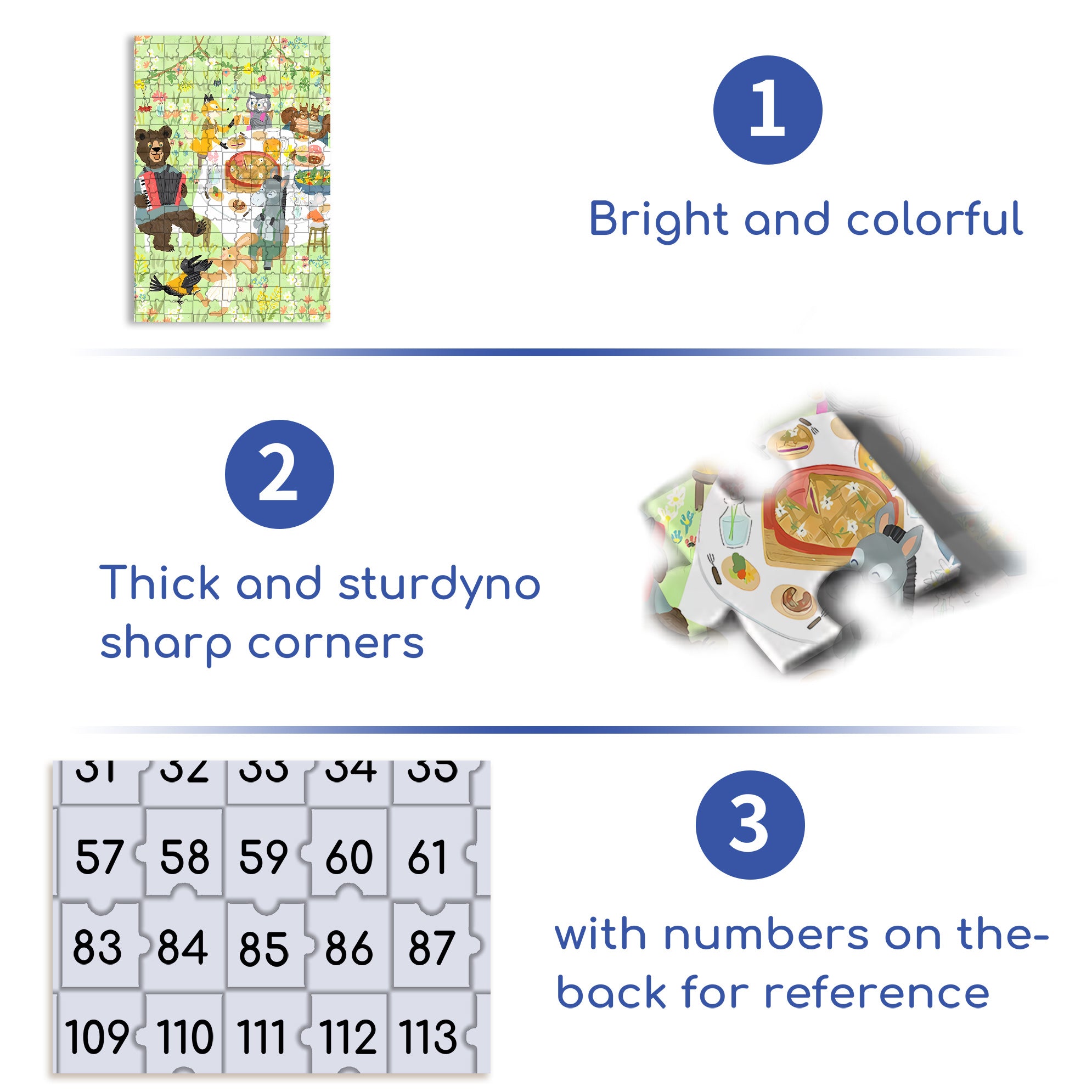 Accordion 500pcs/1000pcs Jigsaw Puzzle, Scratch-Resistant, Interactive Family Game & Brain-Boosting DIY Decor, Perfect for Halloween, Christmas & New Year Gifts, Family Puzzle Game
