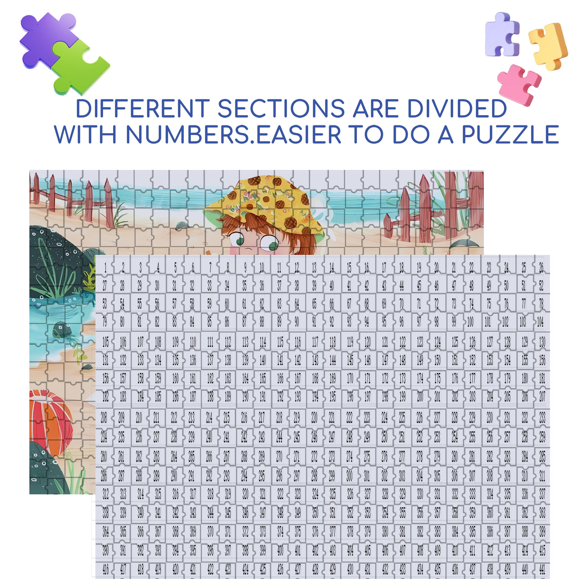Dalmatian And Me 500pcs/1000pcs Jigsaw Puzzle, Scratch-Resistant, Interactive Family Game & Brain-Boosting DIY Decor, Perfect for Halloween, Christmas & New Year Gifts, Family Puzzle Game