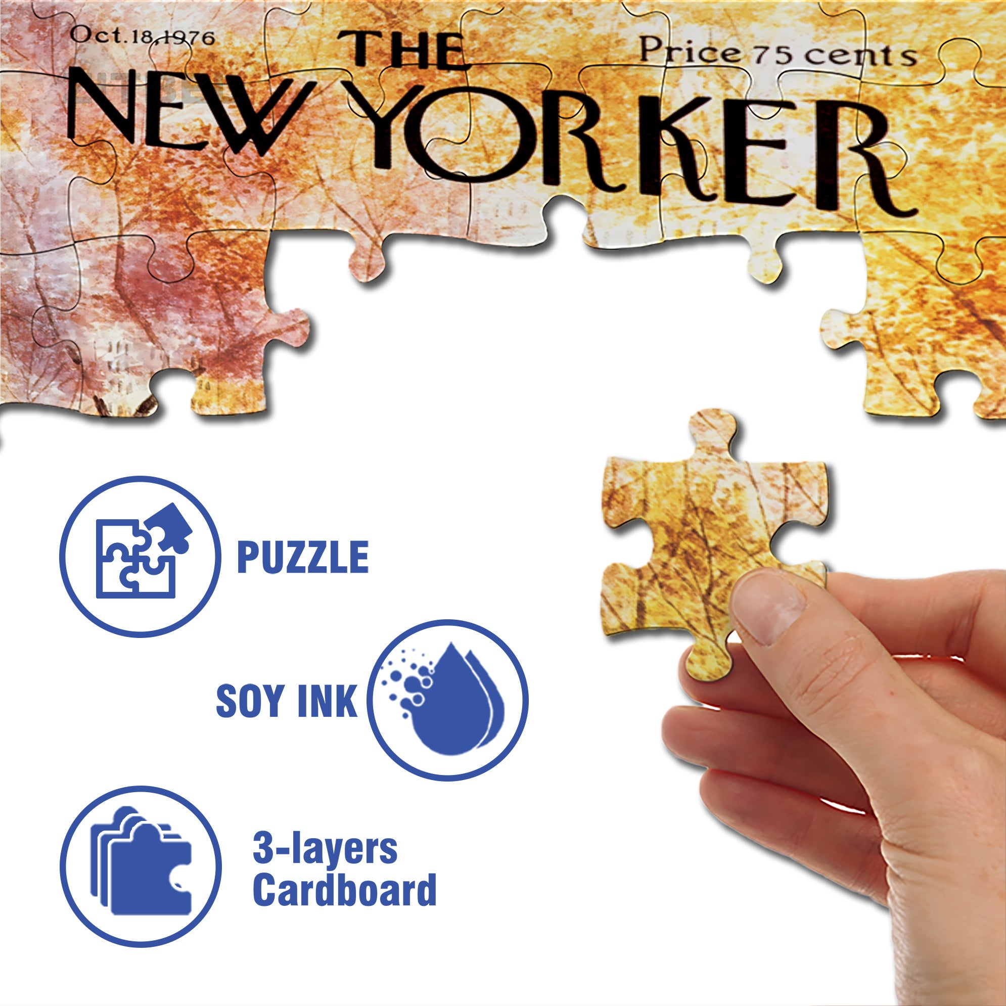 Parkside Pages 500pcs/1000pcs Jigsaw Puzzle, Scratch-Resistant, Interactive Family Game & Brain-Boosting DIY Decor, Perfect for Halloween, Christmas & New Year Gifts, Family Puzzle Game