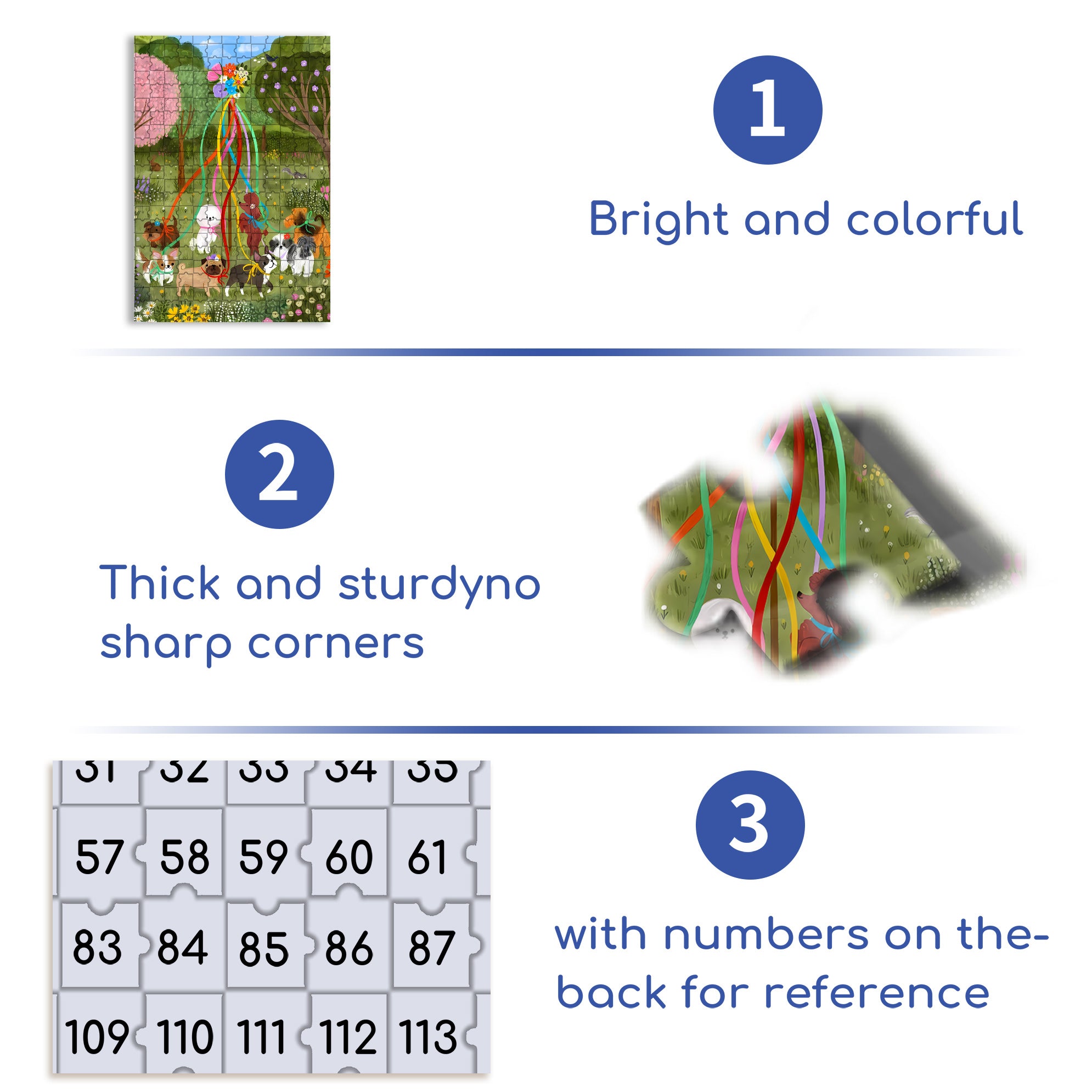 Partytime 500pcs/1000pcs Jigsaw Puzzle, Scratch-Resistant, Interactive Family Game & Brain-Boosting DIY Decor, Perfect for Halloween, Christmas & New Year Gifts, Family Puzzle Game