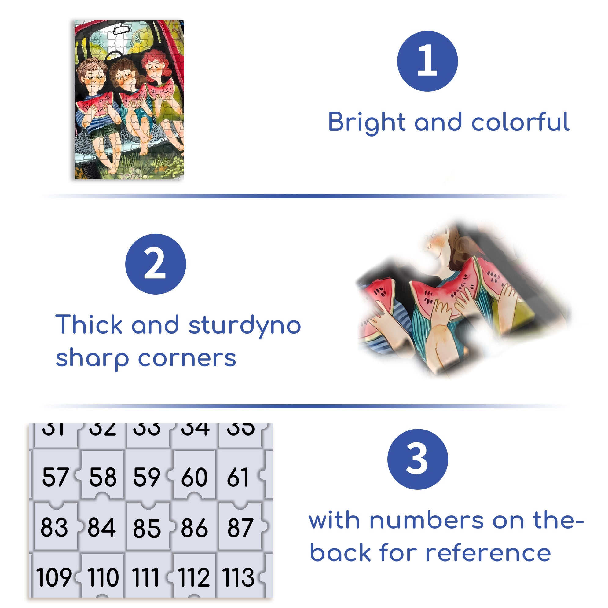 Share 500pcs/1000pcs Jigsaw Puzzle, Scratch-Resistant, Interactive Family Game & Brain-Boosting DIY Decor, Perfect for Halloween, Christmas & New Year Gifts, Family Puzzle Game