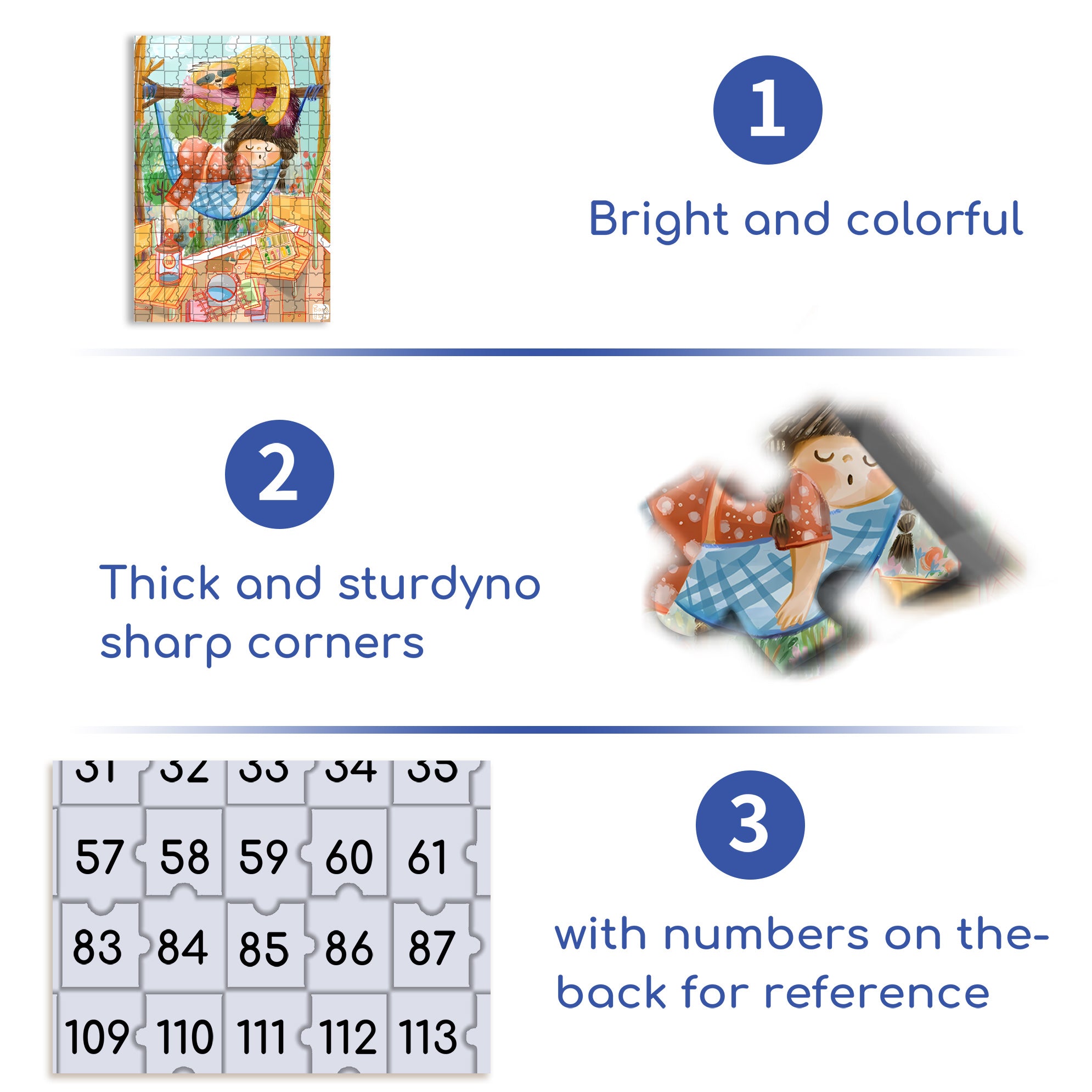 Take Nap With Sloths 500pcs/1000pcs Jigsaw Puzzle, Scratch-Resistant, Interactive Family Game & Brain-Boosting DIY Decor, Perfect for Halloween, Christmas & New Year Gifts, Family Puzzle Game