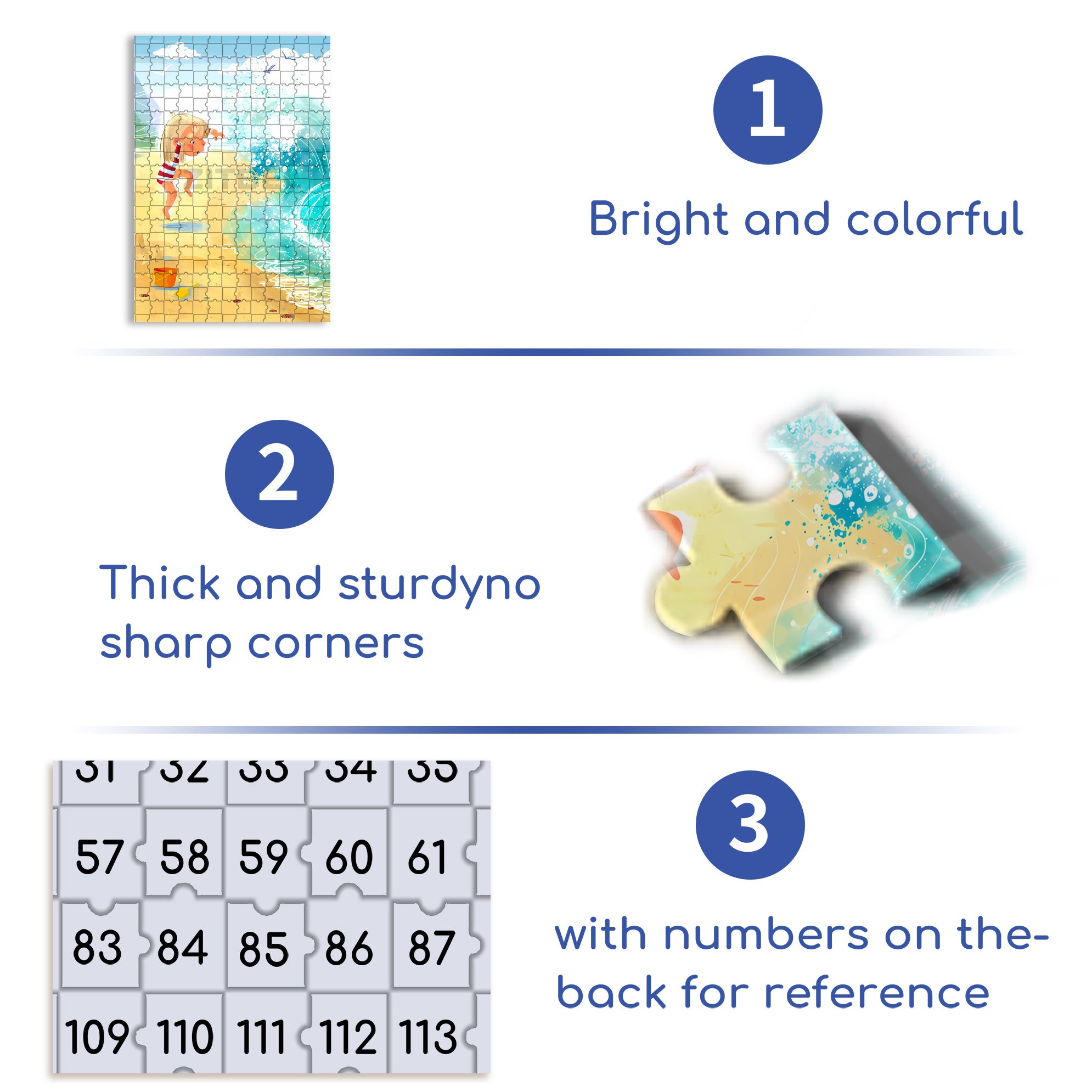 Walking In The Waves 500pcs/1000pcs Jigsaw Puzzle, Scratch-Resistant, Interactive Family Game & Brain-Boosting DIY Decor, Perfect for Halloween, Christmas & New Year Gifts, Family Puzzle Game