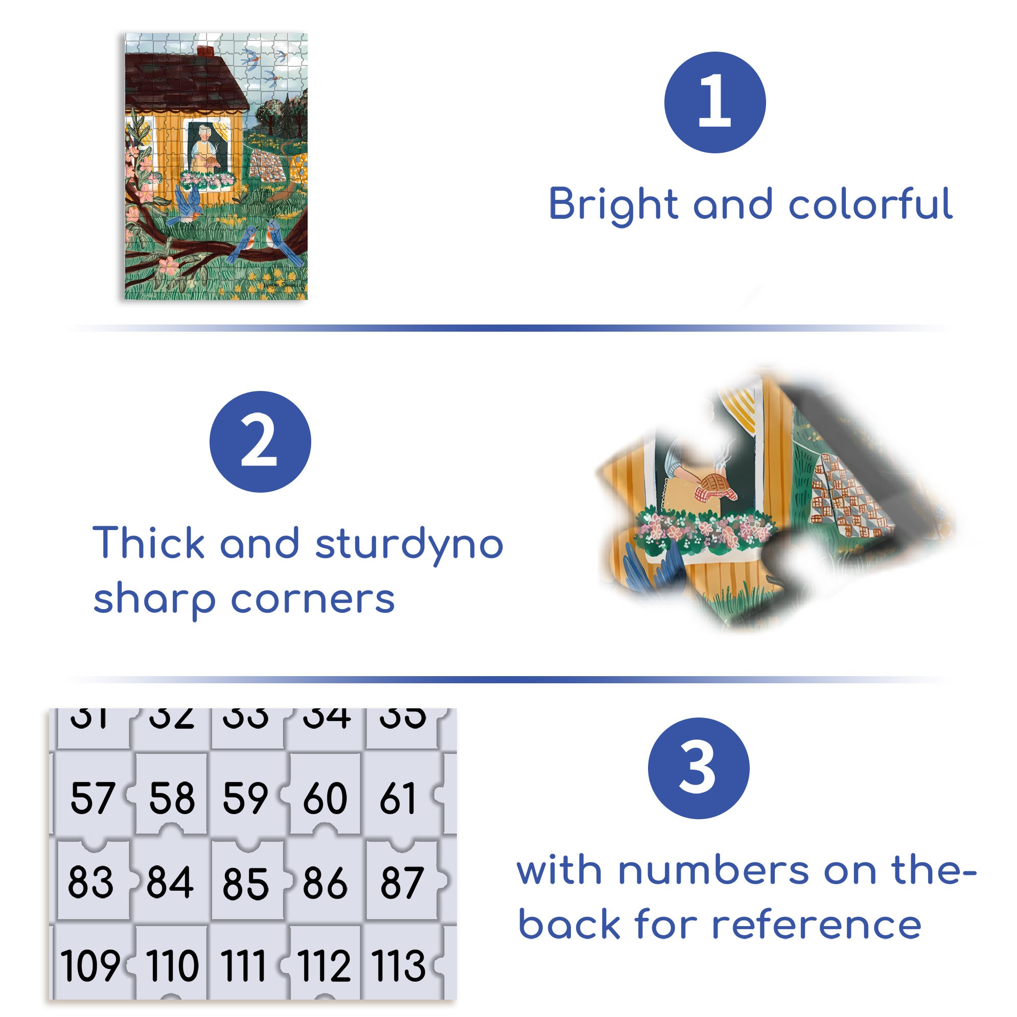 Air A Quilt 500pcs/1000pcs Jigsaw Puzzle, Scratch-Resistant, Interactive Family Game & Brain-Boosting DIY Decor, Perfect for Halloween, Christmas & New Year Gifts, Family Puzzle Game