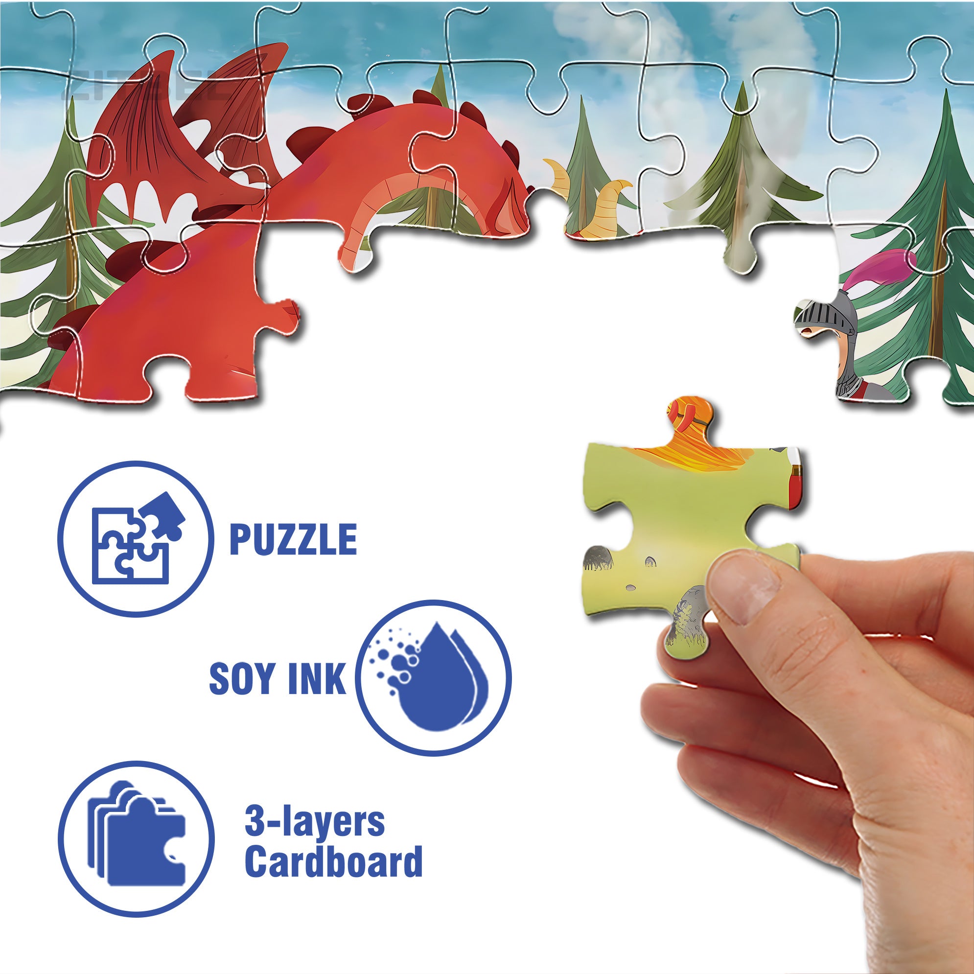 Barbecue Grill 500pcs/1000pcs Jigsaw Puzzle, Scratch-Resistant, Interactive Family Game & Brain-Boosting DIY Decor, Perfect for Halloween, Christmas & New Year Gifts, Family Puzzle Game