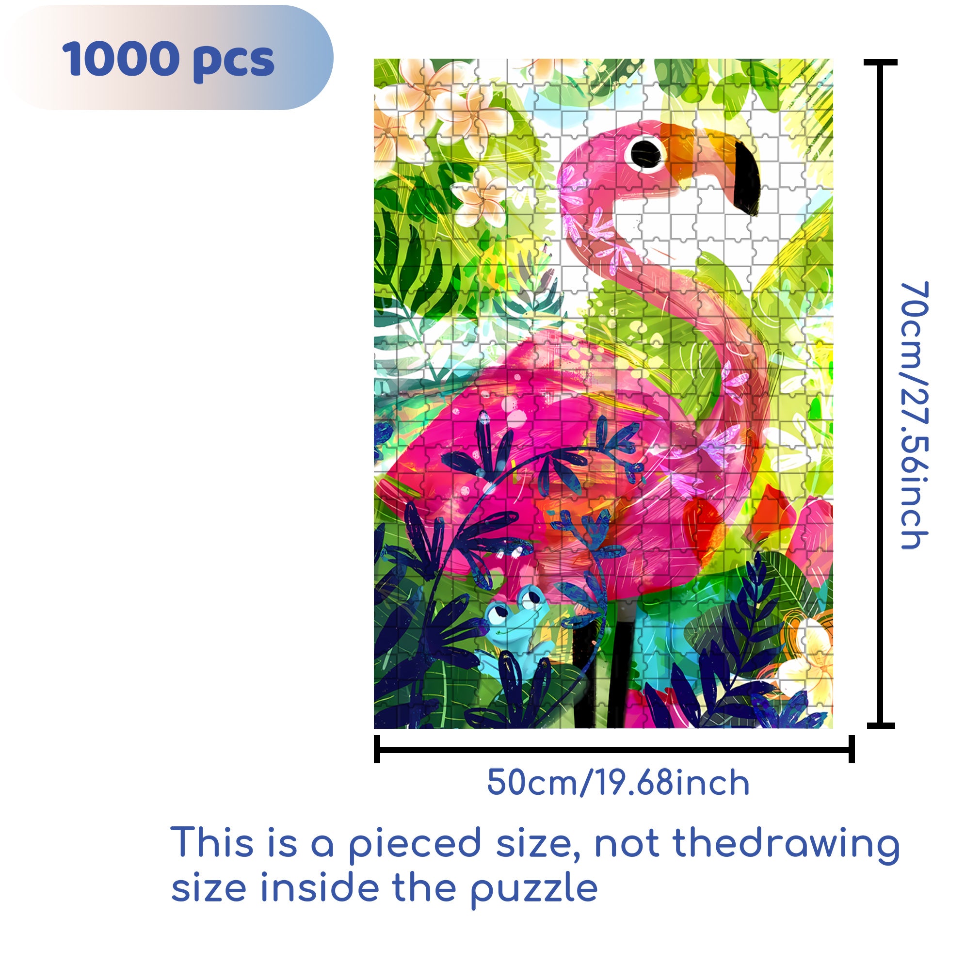 Be A Friend 500pcs/1000pcs Jigsaw Puzzle, Scratch-Resistant, Interactive Family Game & Brain-Boosting DIY Decor, Perfect for Halloween, Christmas & New Year Gifts, Family Puzzle Game