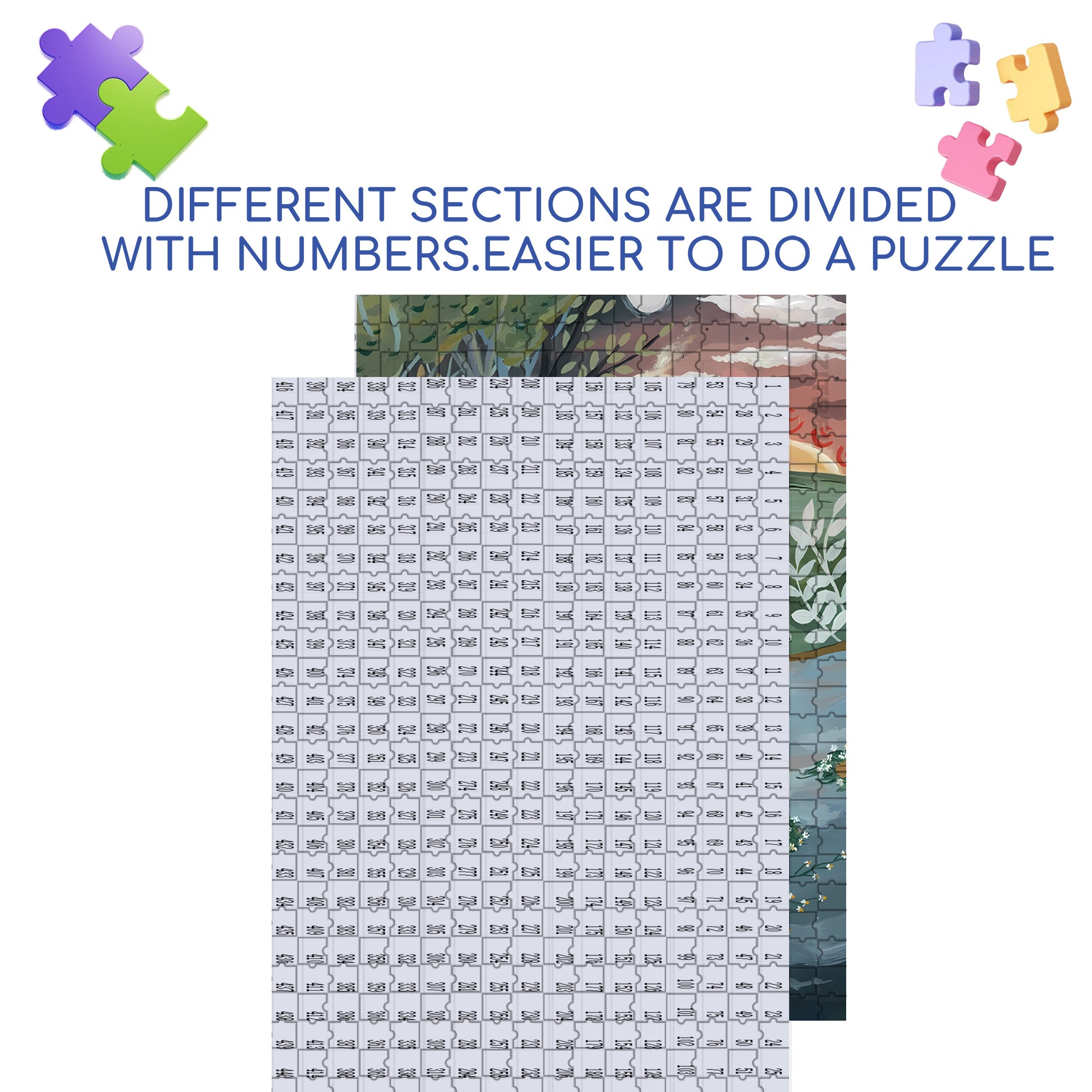 Bonfire Party 500pcs/1000pcs Jigsaw Puzzle, Scratch-Resistant, Interactive Family Game & Brain-Boosting DIY Decor, Perfect for Halloween, Christmas & New Year Gifts, Family Puzzle Game