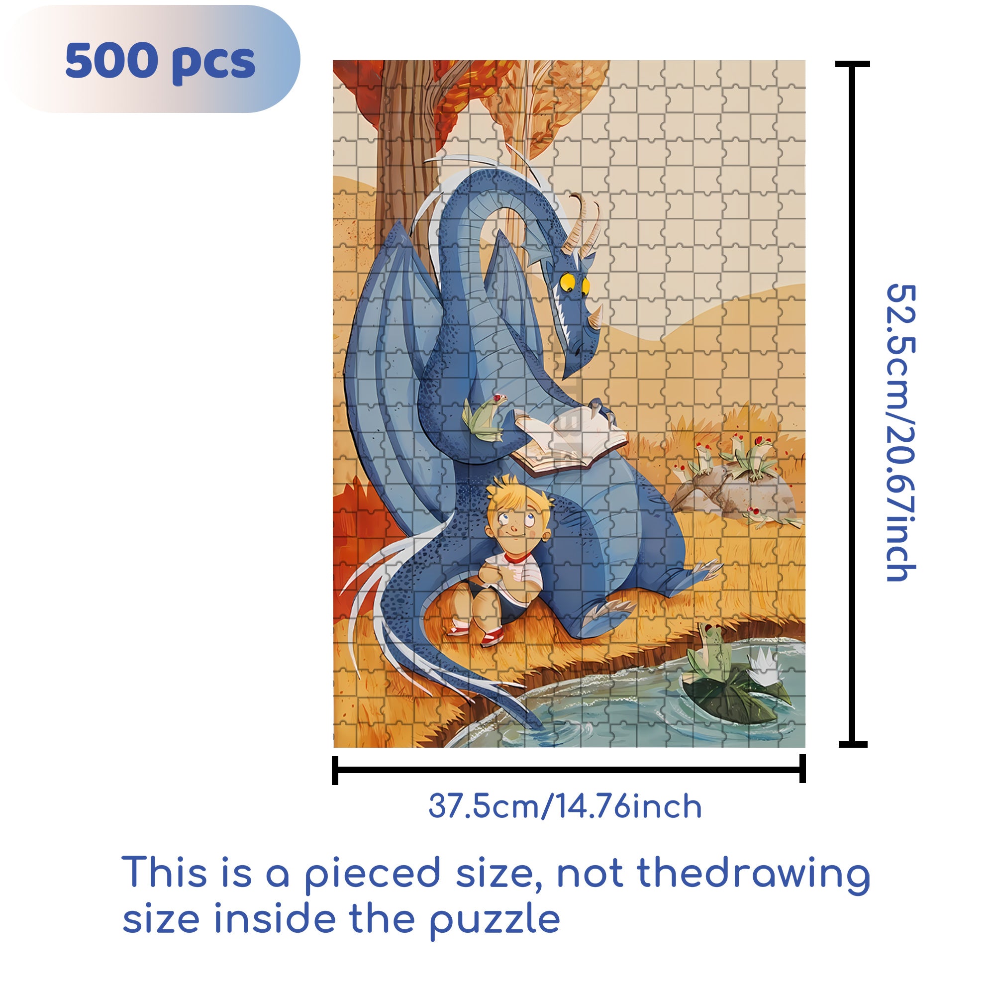 Tacit Agreement 500pcs/1000pcs Jigsaw Puzzle, Scratch-Resistant, Interactive Family Game & Brain-Boosting DIY Decor, Perfect for Halloween, Christmas & New Year Gifts, Family Puzzle Game