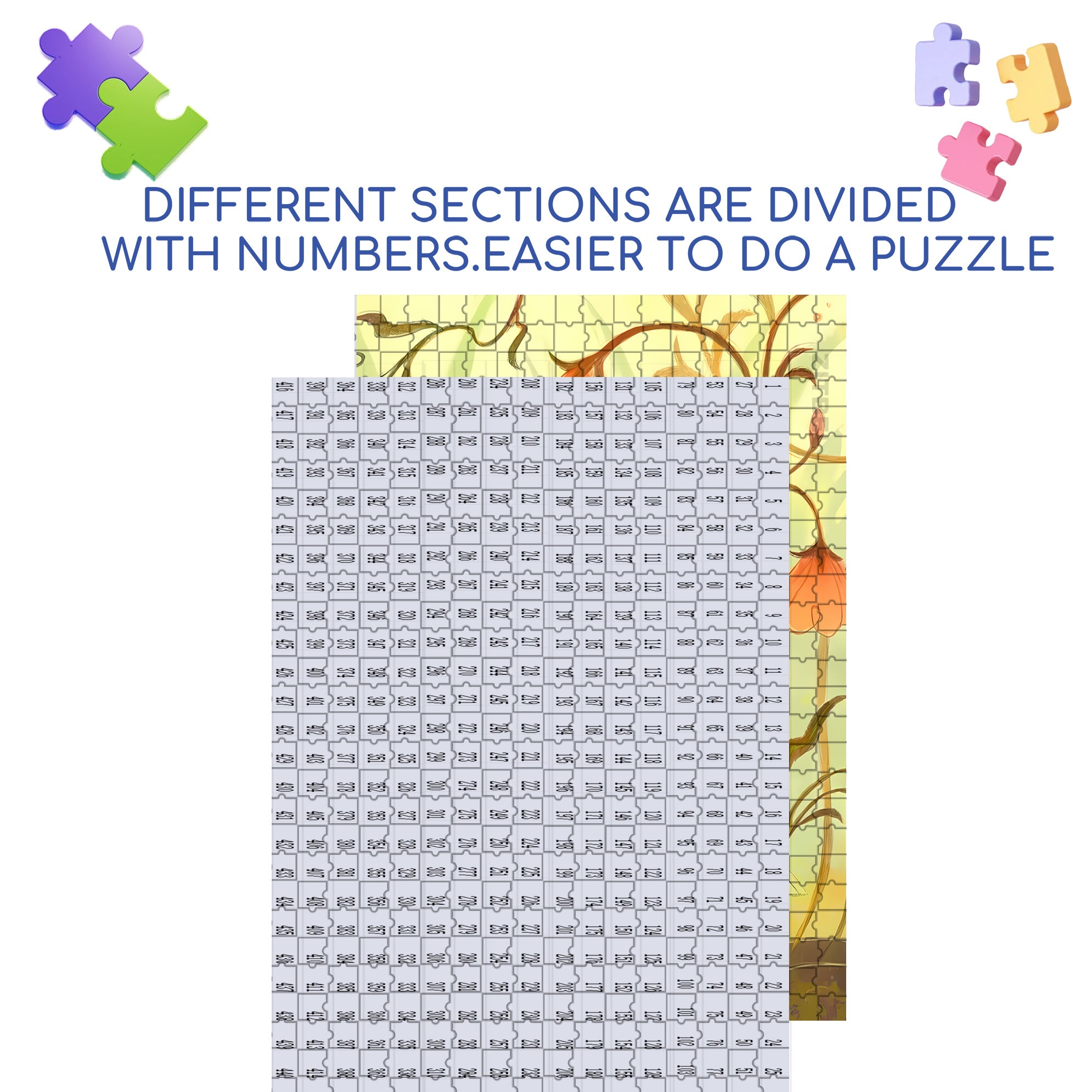 The CAT Agency 500pcs/1000pcs Jigsaw Puzzle, Scratch-Resistant, Interactive Family Game & Brain-Boosting DIY Decor, Perfect for Halloween, Christmas & New Year Gifts, Family Puzzle Game