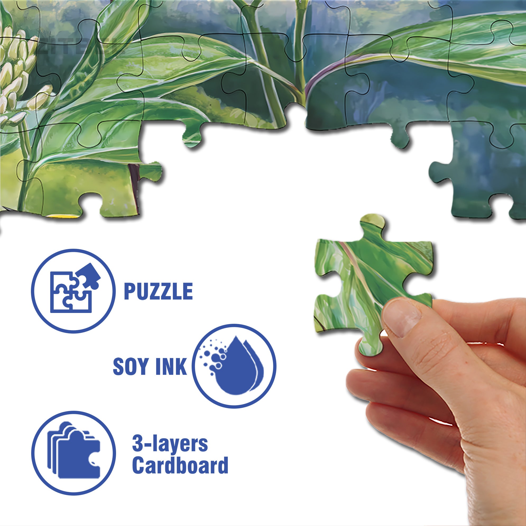 Golden-winged Warbler Mini 500pcs/1000pcs Jigsaw Puzzle, Scratch-Resistant, Interactive Family Game & Brain-Boosting DIY Decor, Perfect for Halloween, Christmas & New Year Gifts, Family Puzzle Game