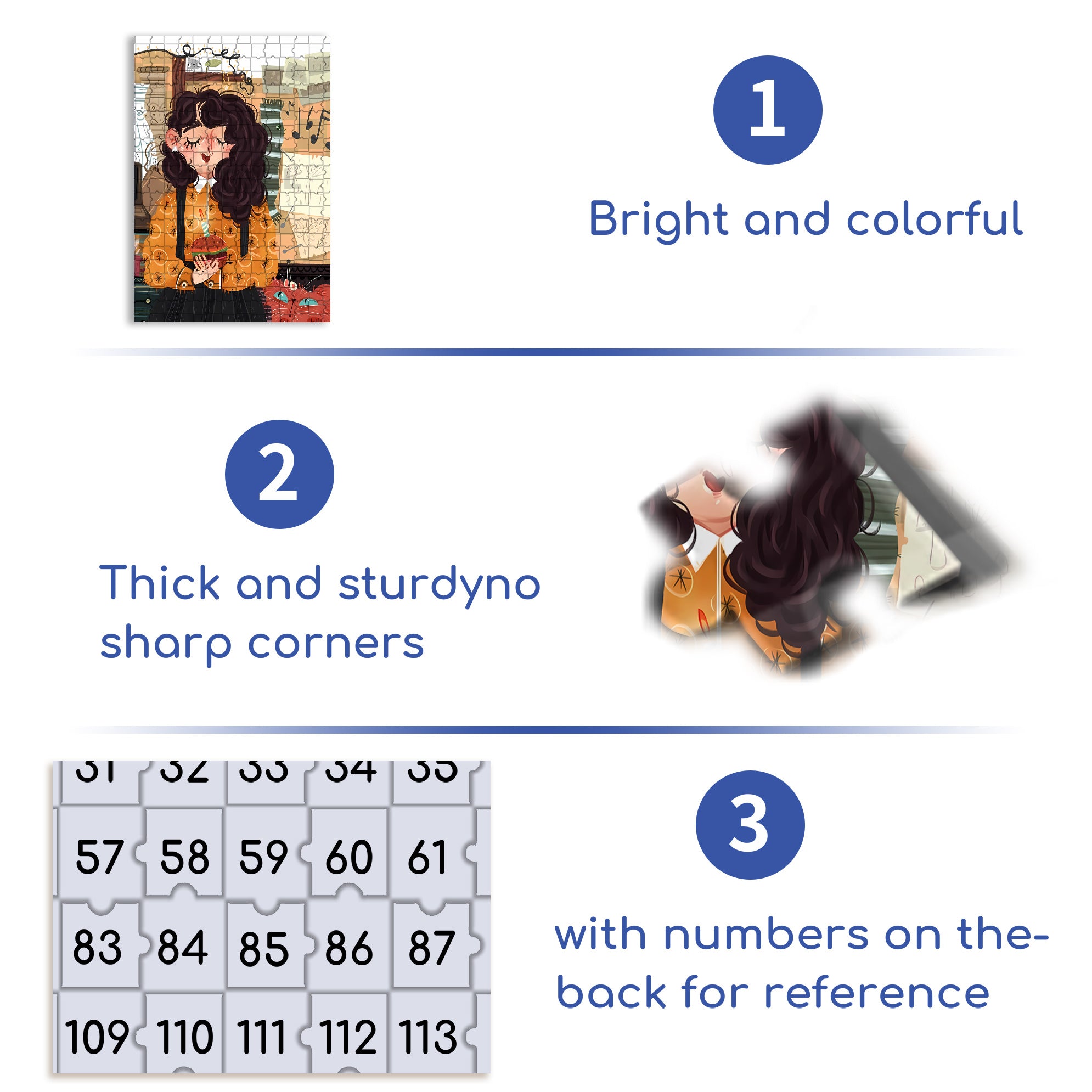 Laura's Birthday 500pcs/1000pcs Jigsaw Puzzle, Scratch-Resistant, Interactive Family Game & Brain-Boosting DIY Decor, Perfect for Halloween, Christmas & New Year Gifts, Family Puzzle Game