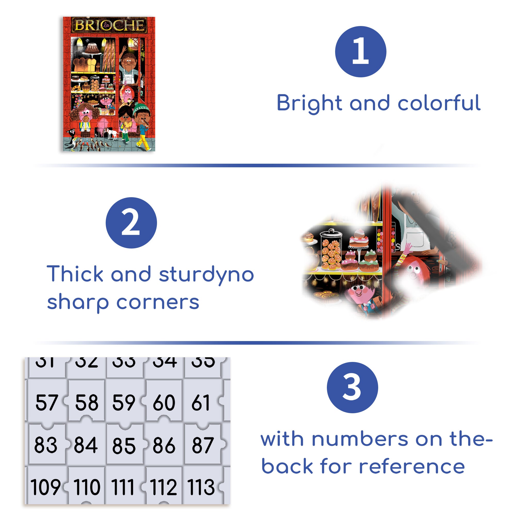 Marc Boutavant 500pcs/1000pcs Jigsaw Puzzle, Scratch-Resistant, Interactive Family Game & Brain-Boosting DIY Decor, Perfect for Halloween, Christmas & New Year Gifts, Family Puzzle Game