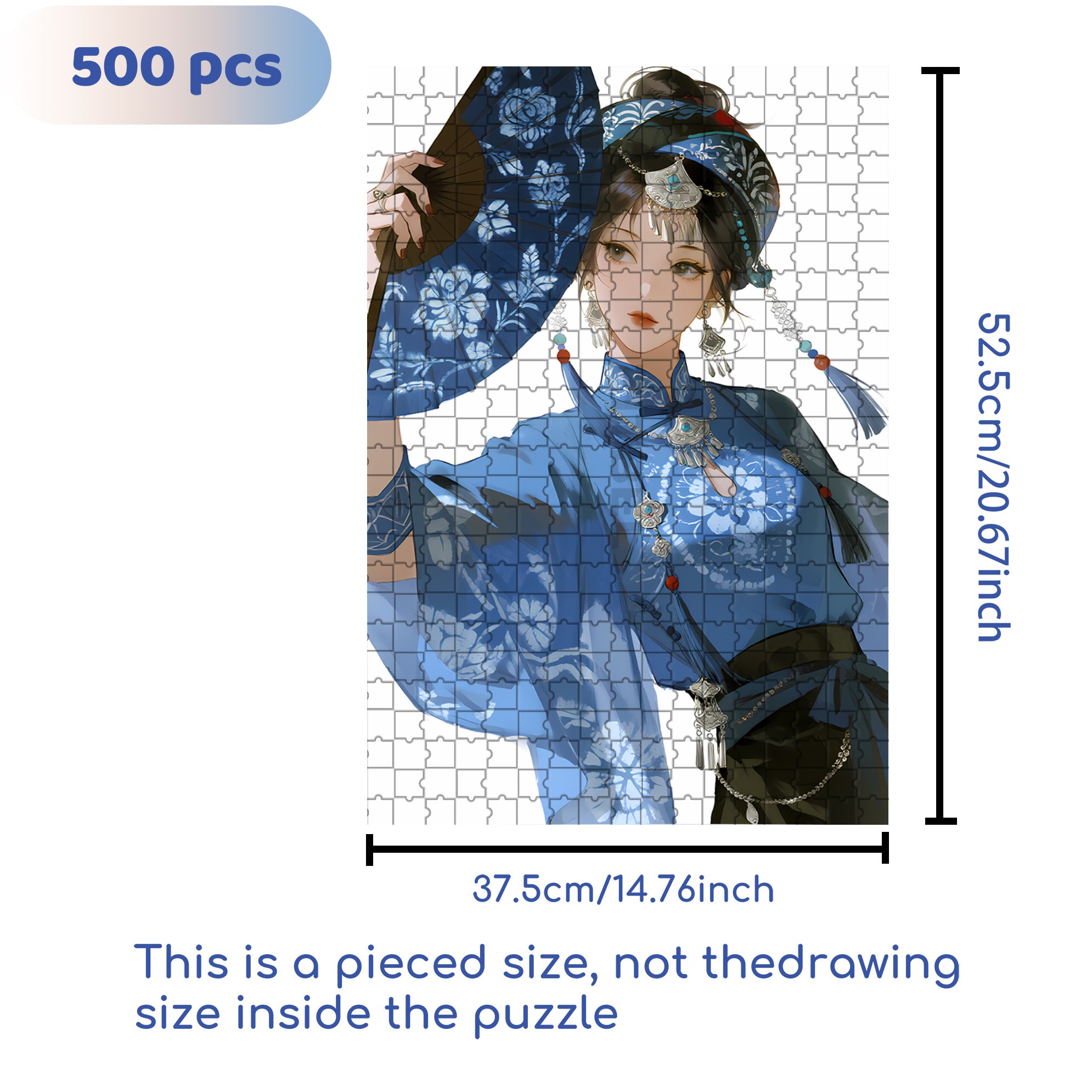 Miao Saint 500pcs/1000pcs Jigsaw Puzzle, Scratch-Resistant, Interactive Family Game & Brain-Boosting DIY Decor, Perfect for Halloween, Christmas & New Year Gifts, Family Puzzle Game