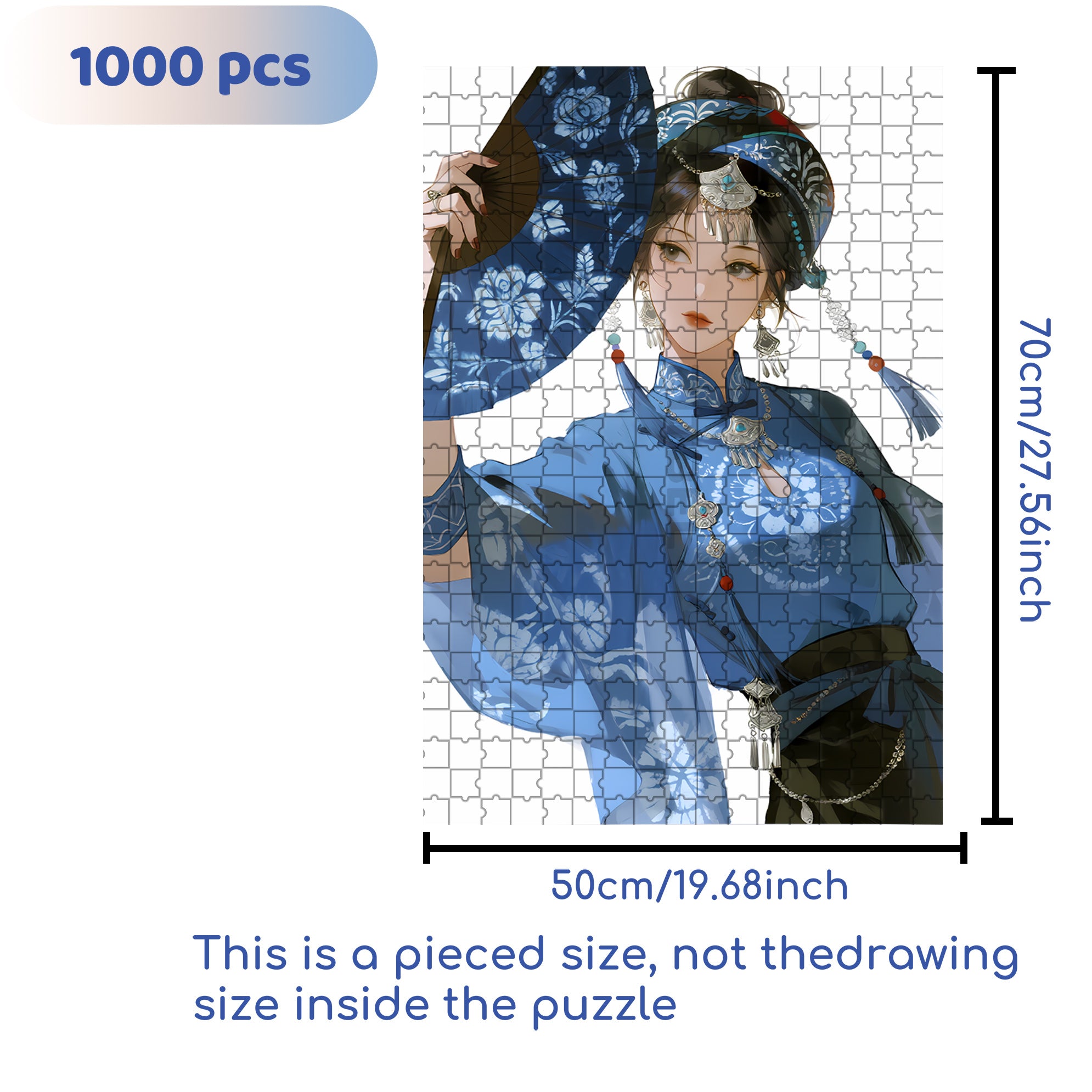 Miao Saint 500pcs/1000pcs Jigsaw Puzzle, Scratch-Resistant, Interactive Family Game & Brain-Boosting DIY Decor, Perfect for Halloween, Christmas & New Year Gifts, Family Puzzle Game