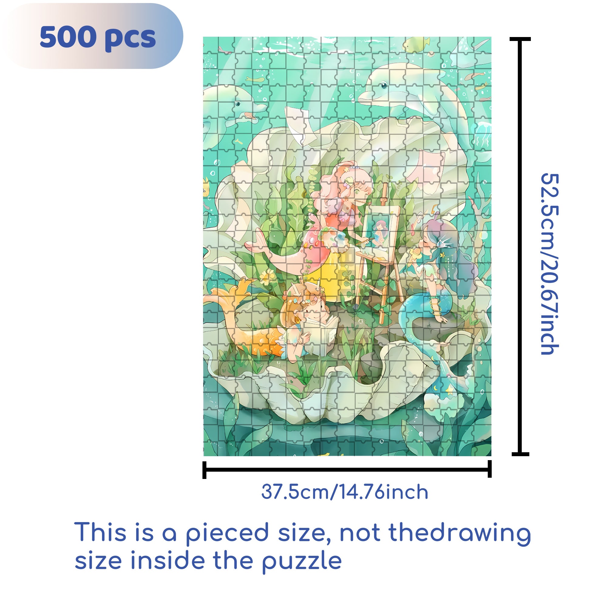 Save And Follow 500pcs/1000pcs Jigsaw Puzzle, Scratch-Resistant, Interactive Family Game & Brain-Boosting DIY Decor, Perfect for Halloween, Christmas & New Year Gifts, Family Puzzle Game