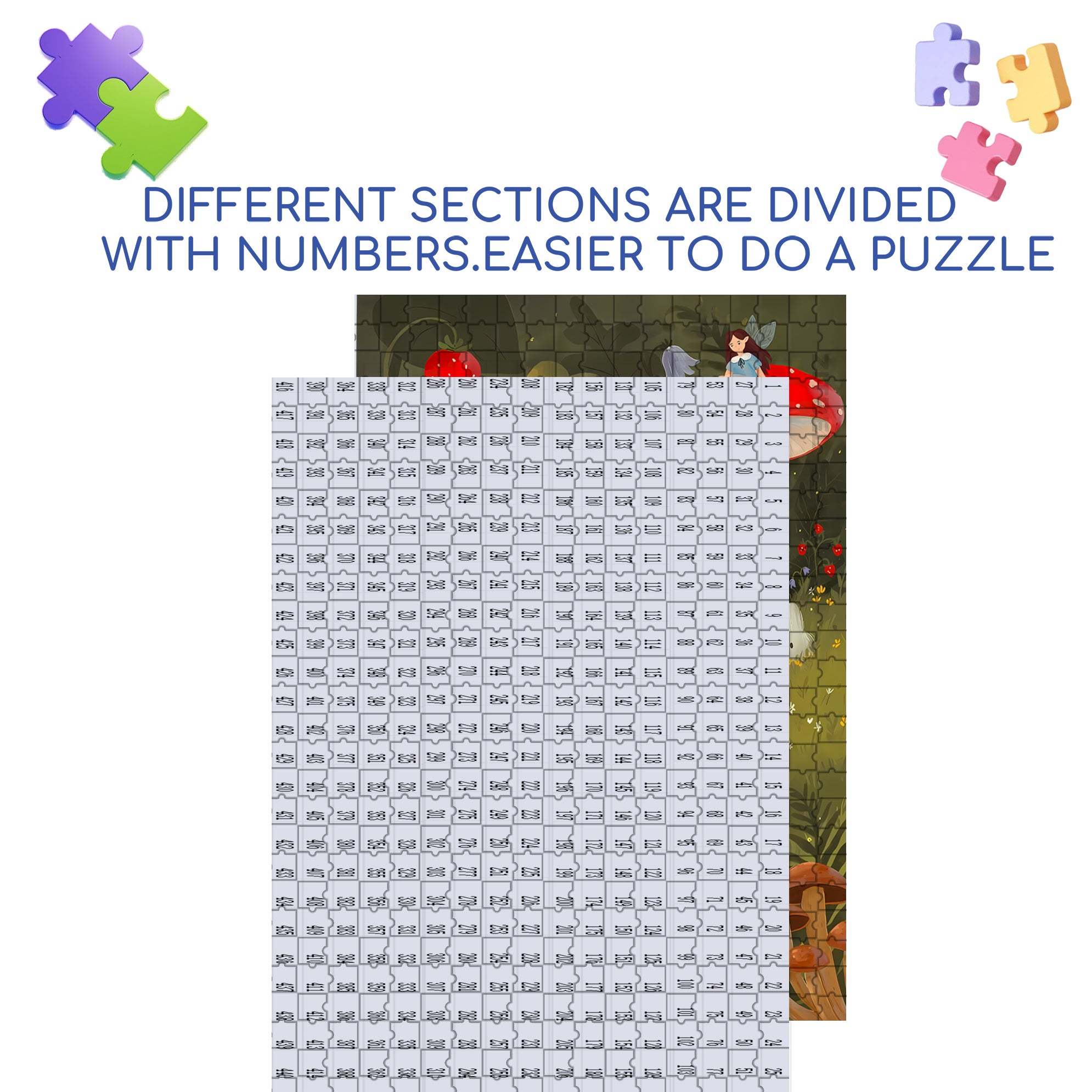 The Frog Prince 500pcs/1000pcs Jigsaw Puzzle, Scratch-Resistant, Interactive Family Game & Brain-Boosting DIY Decor, Perfect for Halloween, Christmas & New Year Gifts, Family Puzzle Game