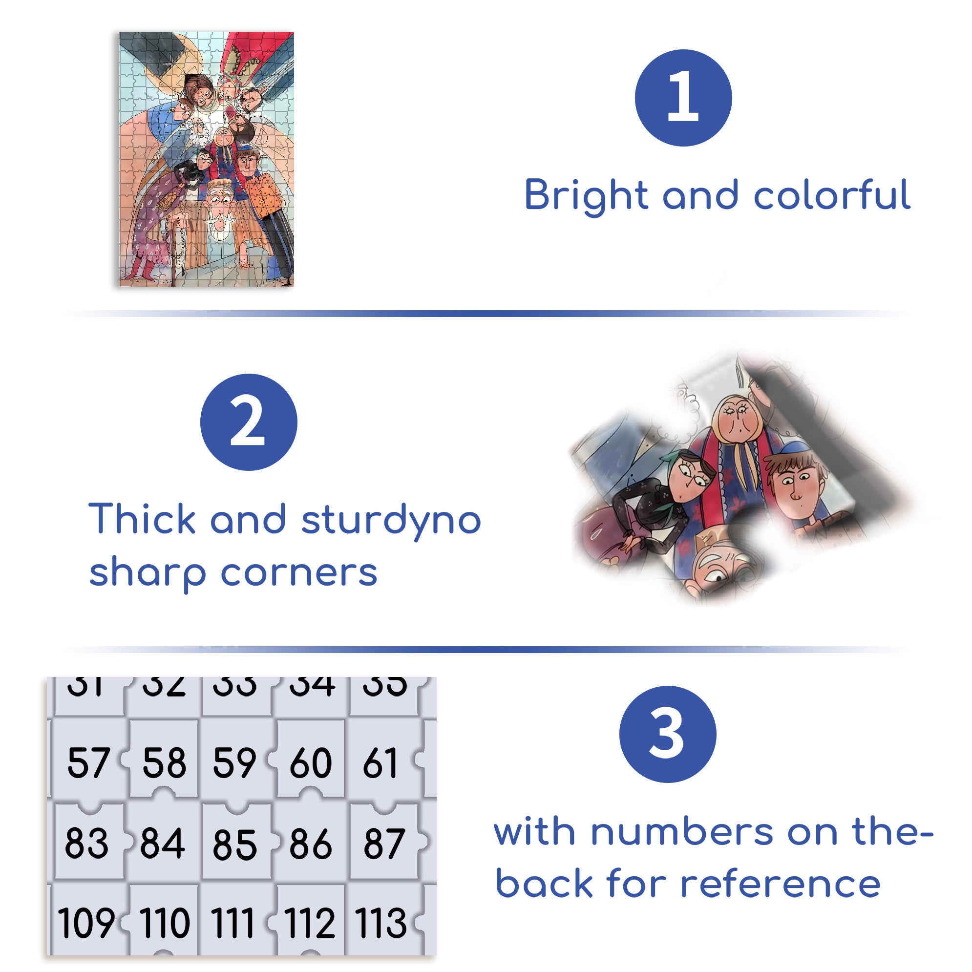Are U OK 500pcs/1000pcs Jigsaw Puzzle, Scratch-Resistant, Interactive Family Game & Brain-Boosting DIY Decor, Perfect for Halloween, Christmas & New Year Gifts, Family Puzzle Game