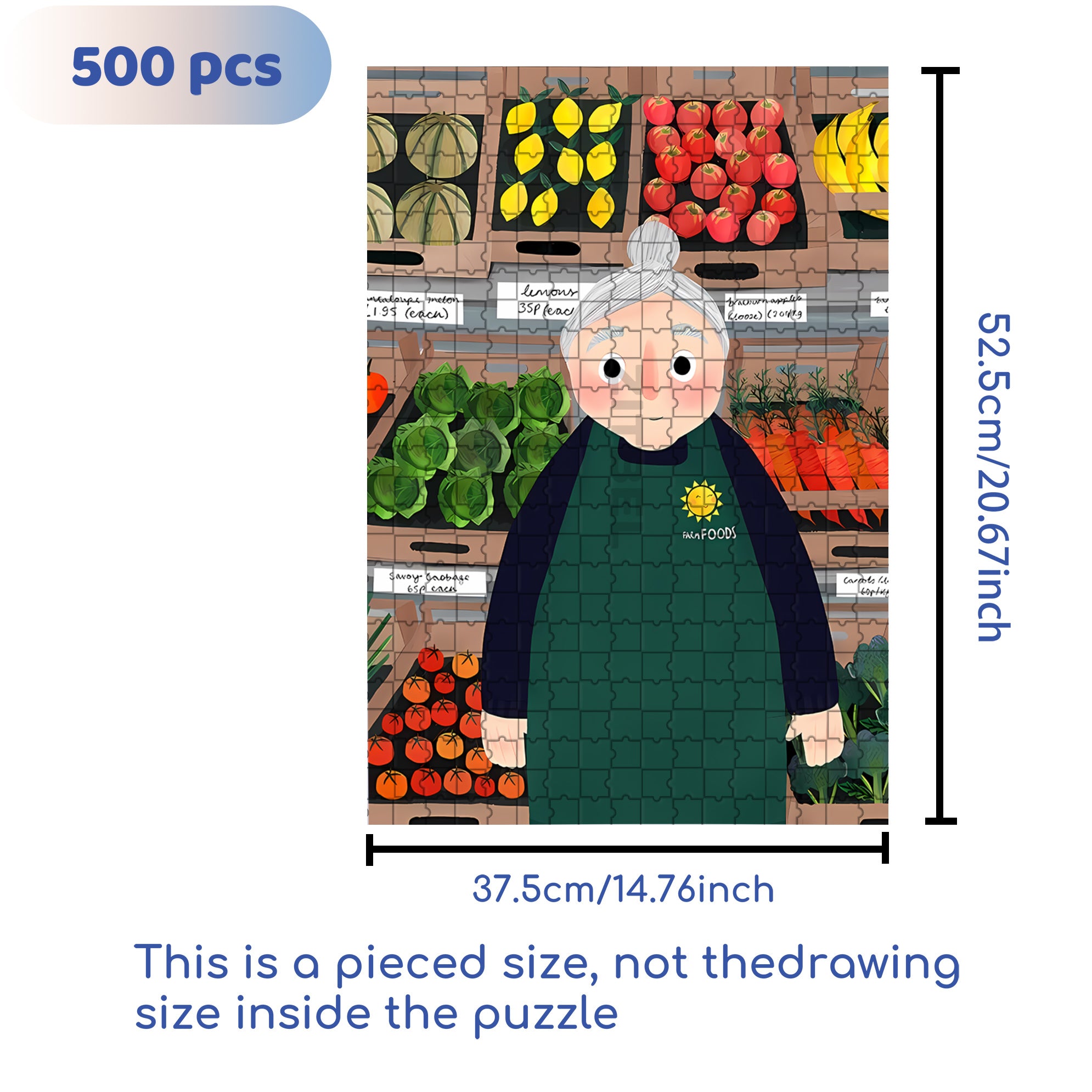 Busy Work 500pcs/1000pcs Jigsaw Puzzle, Scratch-Resistant, Interactive Family Game & Brain-Boosting DIY Decor, Perfect for Halloween, Christmas & New Year Gifts, Family Puzzle Game