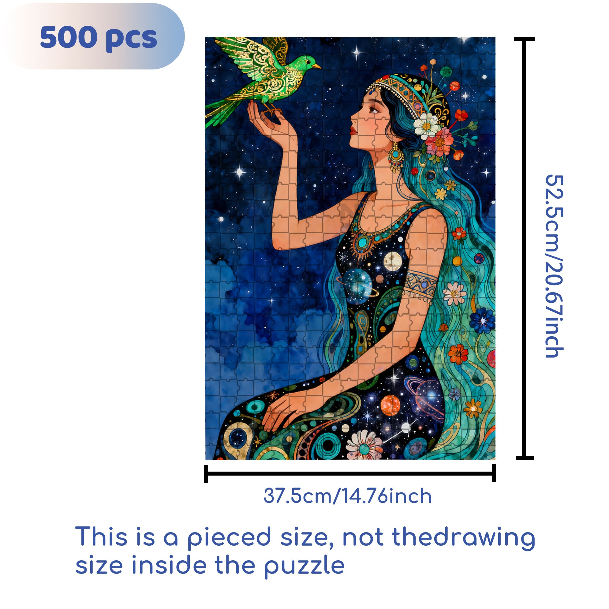 Peace And Freedom 500pcs/1000pcs Jigsaw Puzzle, Scratch-Resistant, Interactive Family Game & Brain-Boosting DIY Decor, Perfect for Halloween, Christmas & New Year Gifts, Family Puzzle Game