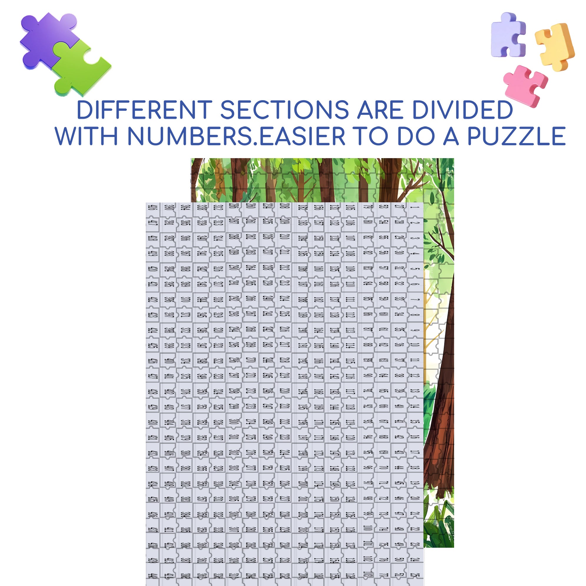 Squirrel Chef 500pcs/1000pcs Jigsaw Puzzle, Scratch-Resistant, Interactive Family Game & Brain-Boosting DIY Decor, Perfect for Halloween, Christmas & New Year Gifts, Family Puzzle Game