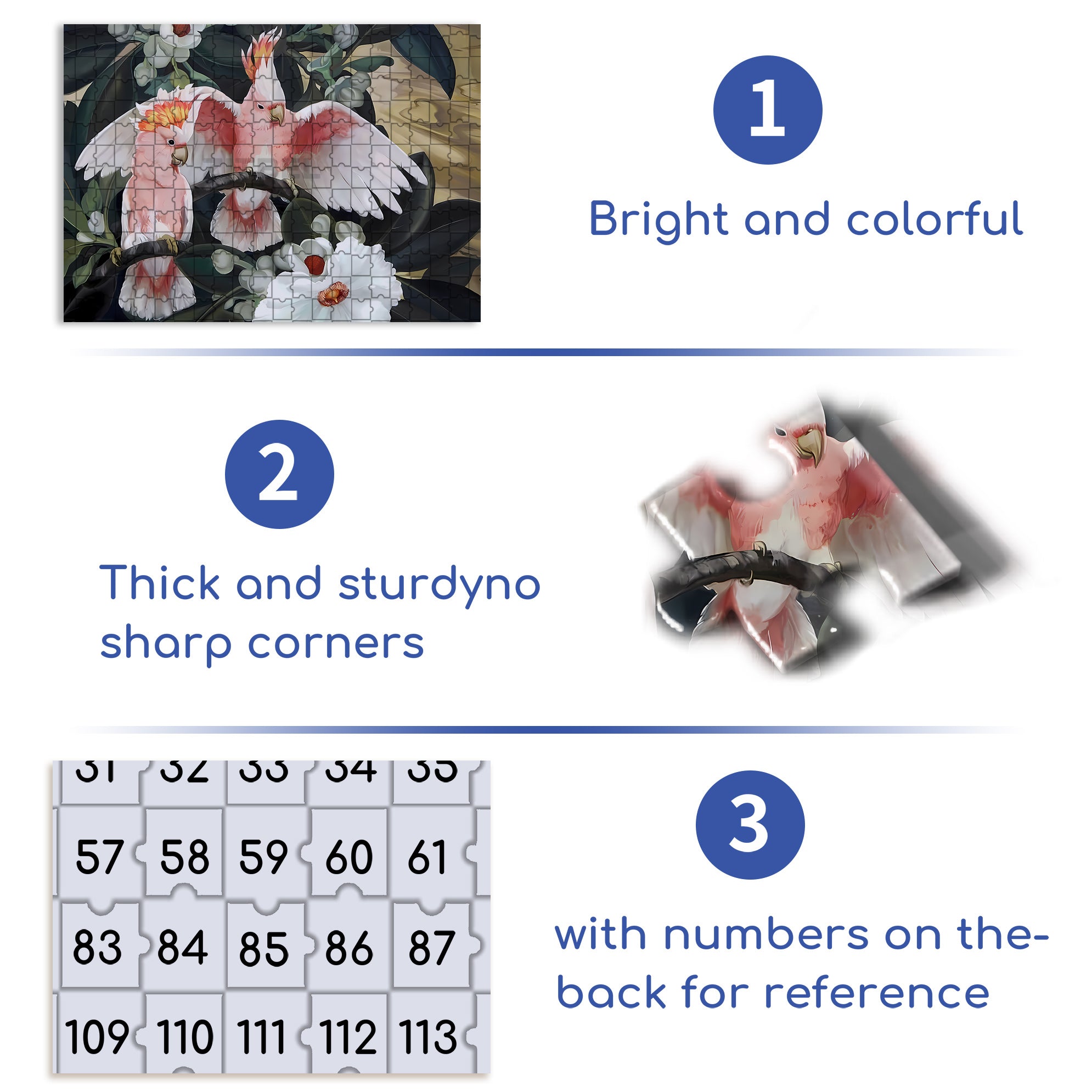 Vibrant 500pcs/1000pcs Jigsaw Puzzle, Scratch-Resistant, Interactive Family Game & Brain-Boosting DIY Decor, Perfect for Halloween, Christmas & New Year Gifts, Family Puzzle Game