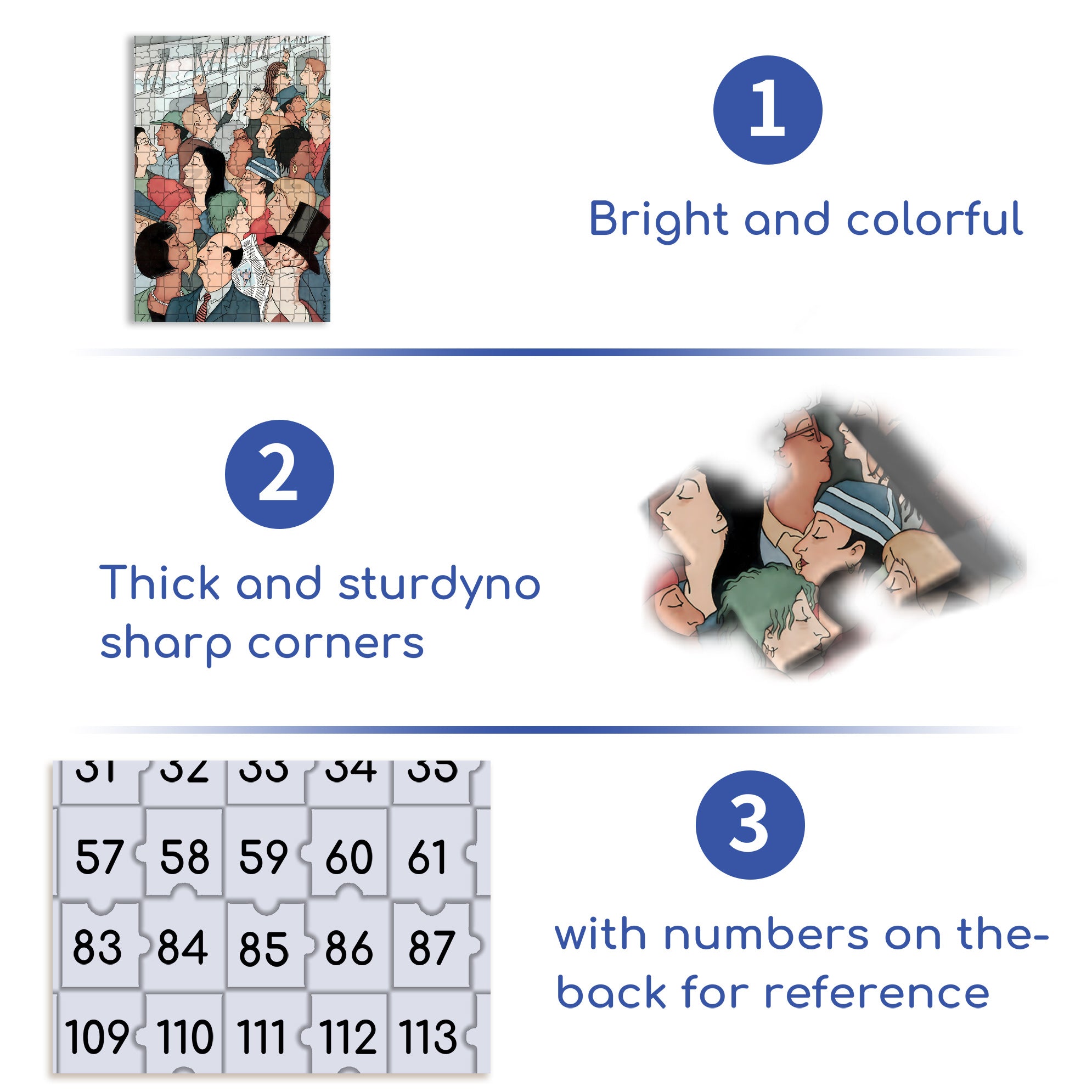 Everyone Looks Like Eustace 500pcs/1000pcs Jigsaw Puzzle, Scratch-Resistant, Interactive Family Game & Brain-Boosting DIY Decor, Perfect for Halloween, Christmas & New Year Gifts, Family Puzzle Game