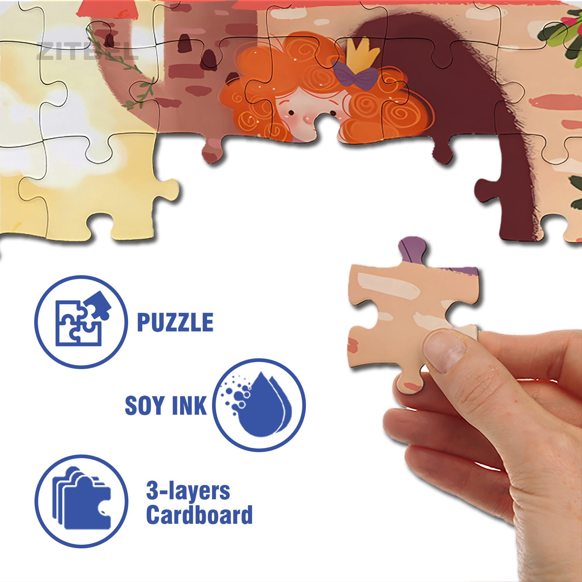 For You 500pcs/1000pcs Jigsaw Puzzle, Scratch-Resistant, Interactive Family Game & Brain-Boosting DIY Decor, Perfect for Halloween, Christmas & New Year Gifts, Family Puzzle Game