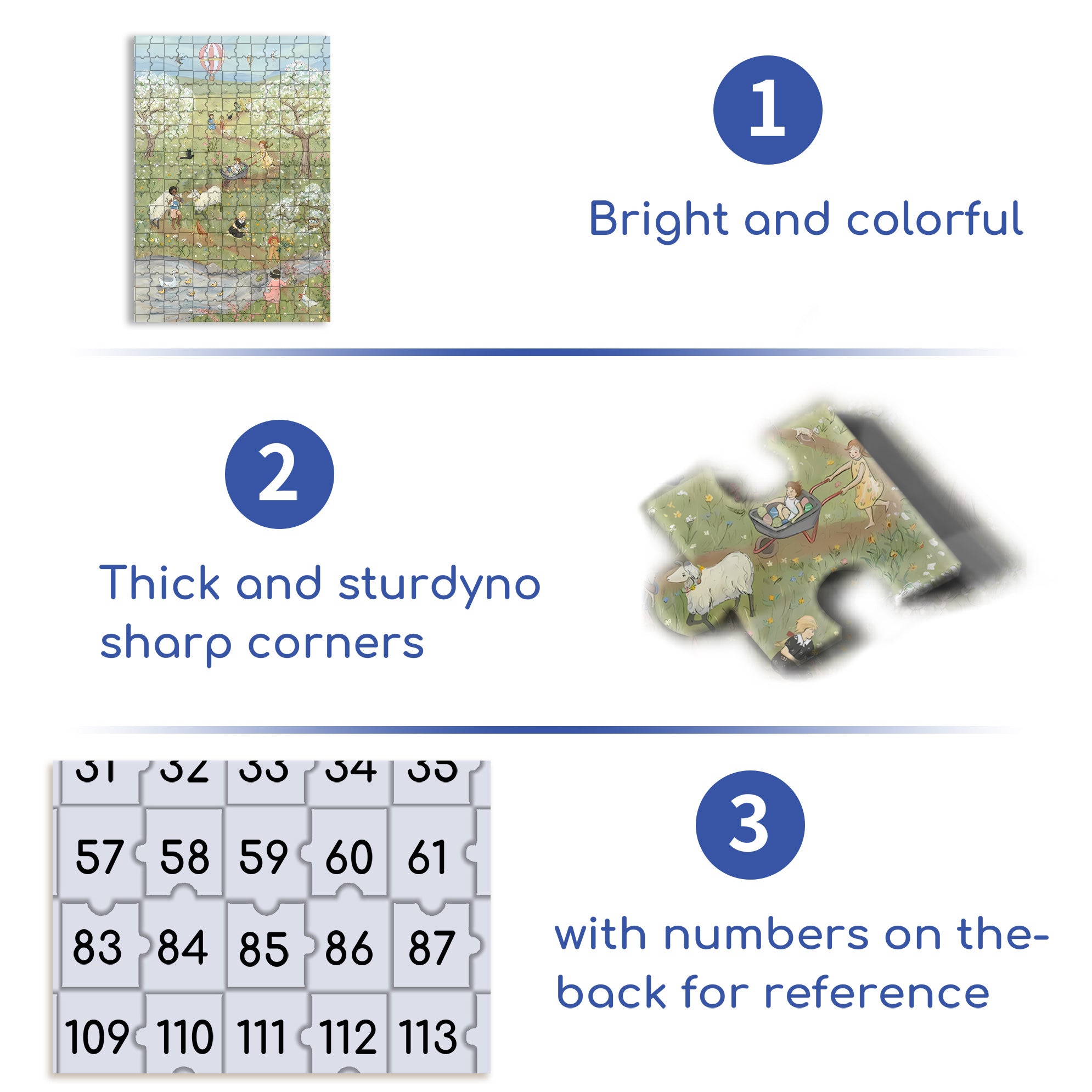 Happy Childhood 500pcs/1000pcs Jigsaw Puzzle, Scratch-Resistant, Interactive Family Game & Brain-Boosting DIY Decor, Perfect for Halloween, Christmas & New Year Gifts, Family Puzzle Game