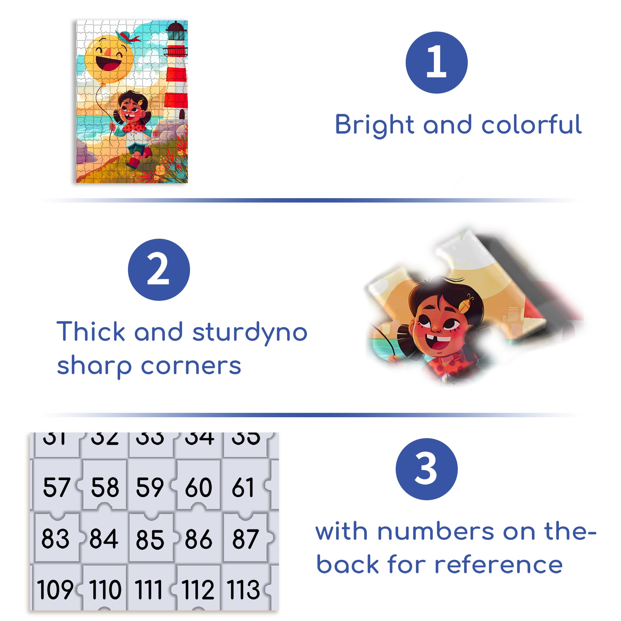 Happy Day 500pcs/1000pcs Jigsaw Puzzle, Scratch-Resistant, Interactive Family Game & Brain-Boosting DIY Decor, Perfect for Halloween, Christmas & New Year Gifts, Family Puzzle Game