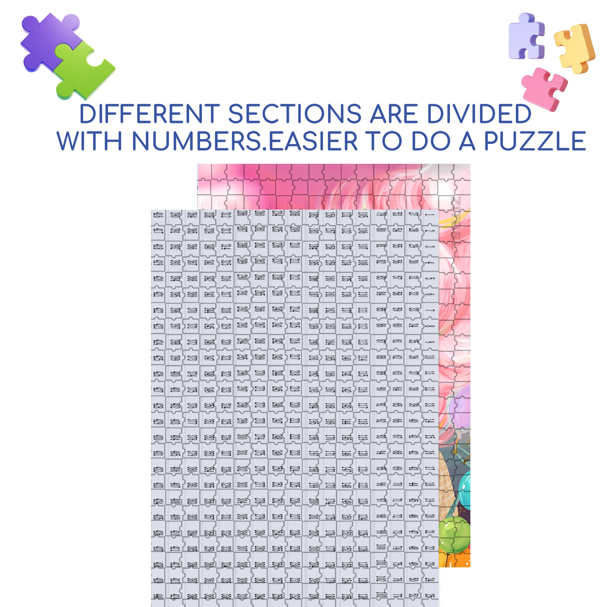 Happy Moments 500pcs/1000pcs Jigsaw Puzzle, Scratch-Resistant, Interactive Family Game & Brain-Boosting DIY Decor, Perfect for Halloween, Christmas & New Year Gifts, Family Puzzle Game
