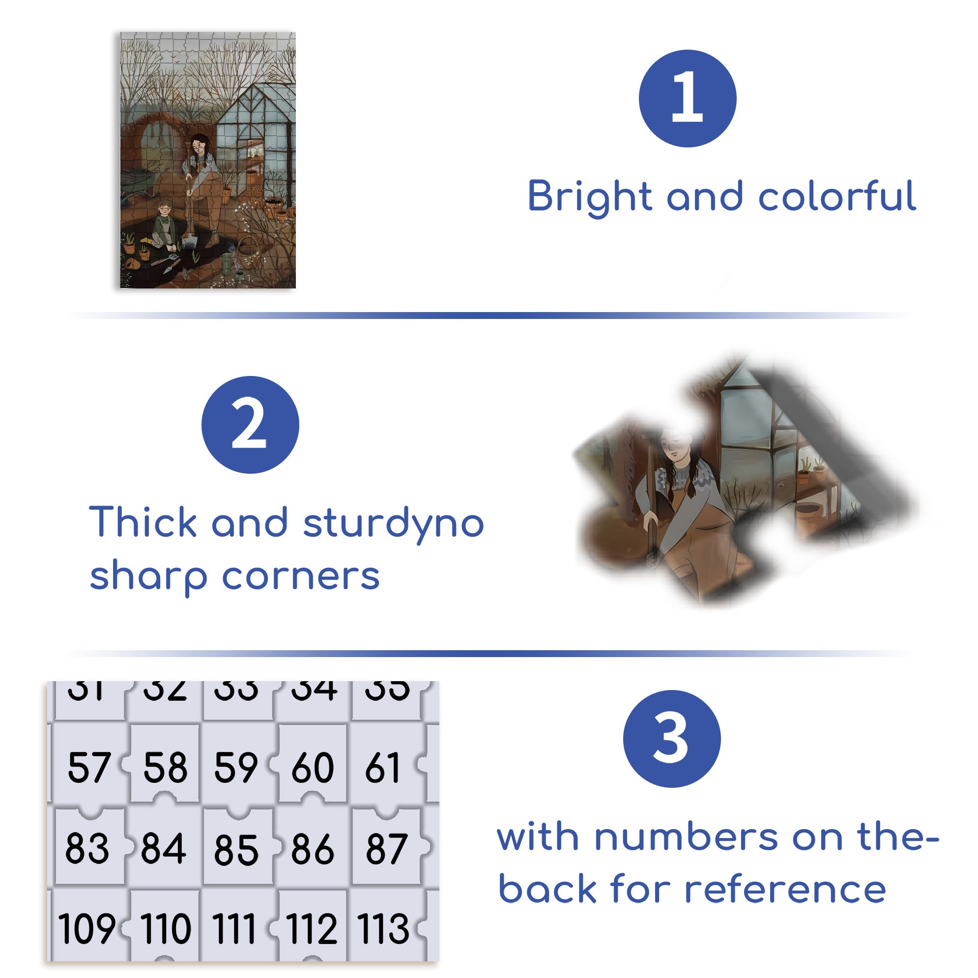 Little Assistant 500pcs/1000pcs Jigsaw Puzzle, Scratch-Resistant, Interactive Family Game & Brain-Boosting DIY Decor, Perfect for Halloween, Christmas & New Year Gifts, Family Puzzle Game