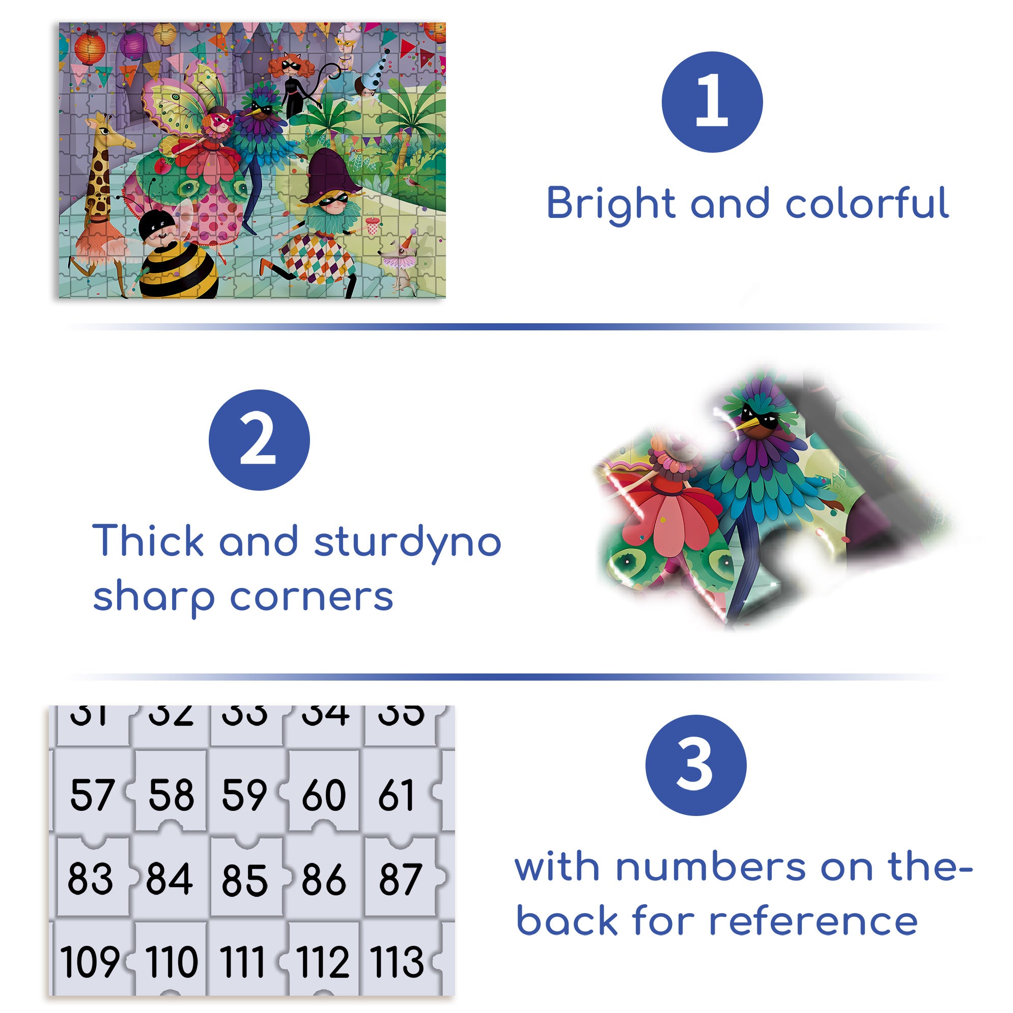 Masquerade 500pcs/1000pcs Jigsaw Puzzle, Scratch-Resistant, Interactive Family Game & Brain-Boosting DIY Decor, Perfect for Halloween, Christmas & New Year Gifts, Family Puzzle Game
