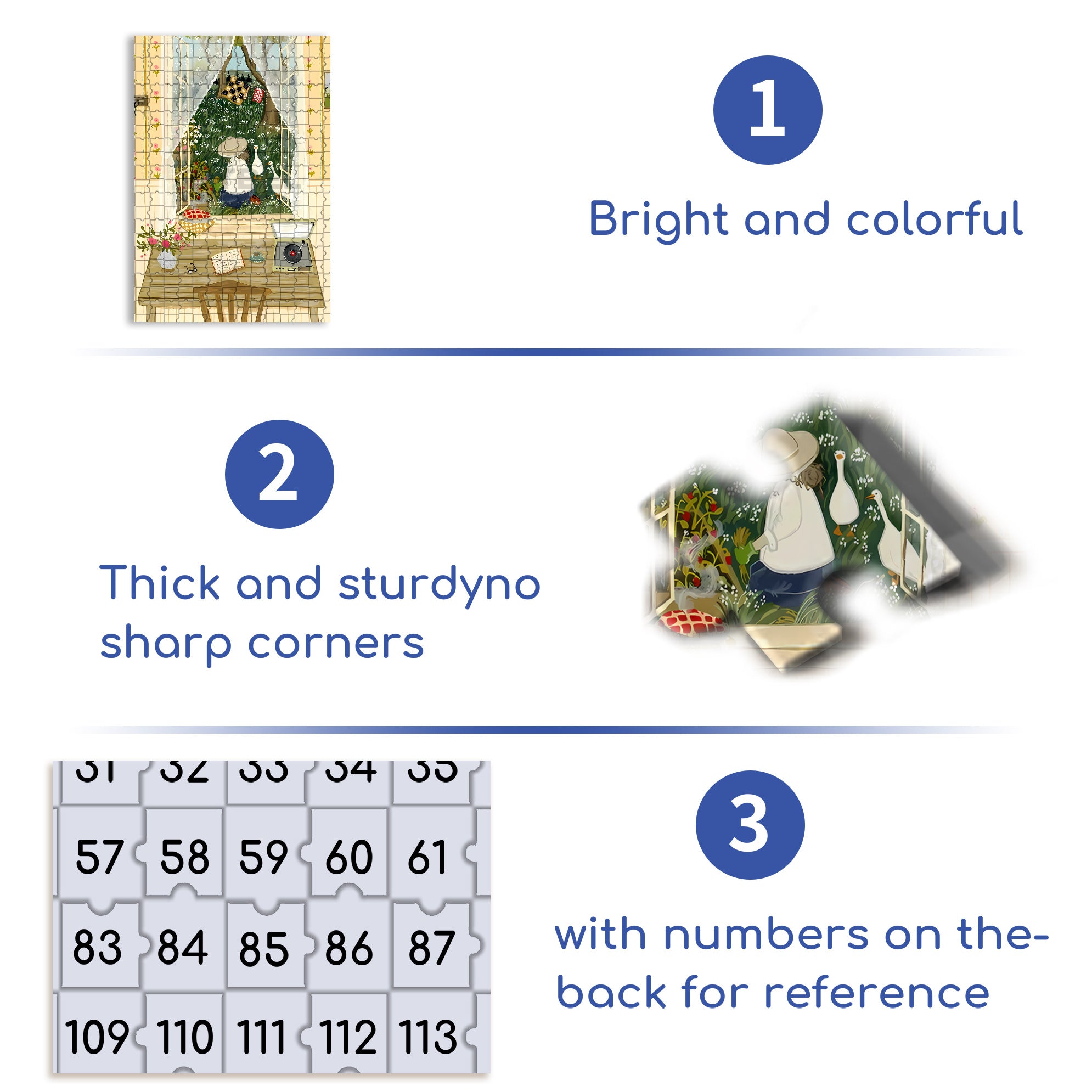 Caring For Plants 500pcs/1000pcs Jigsaw Puzzle, Scratch-Resistant, Interactive Family Game & Brain-Boosting DIY Decor, Perfect for Halloween, Christmas & New Year Gifts, Family Puzzle Game