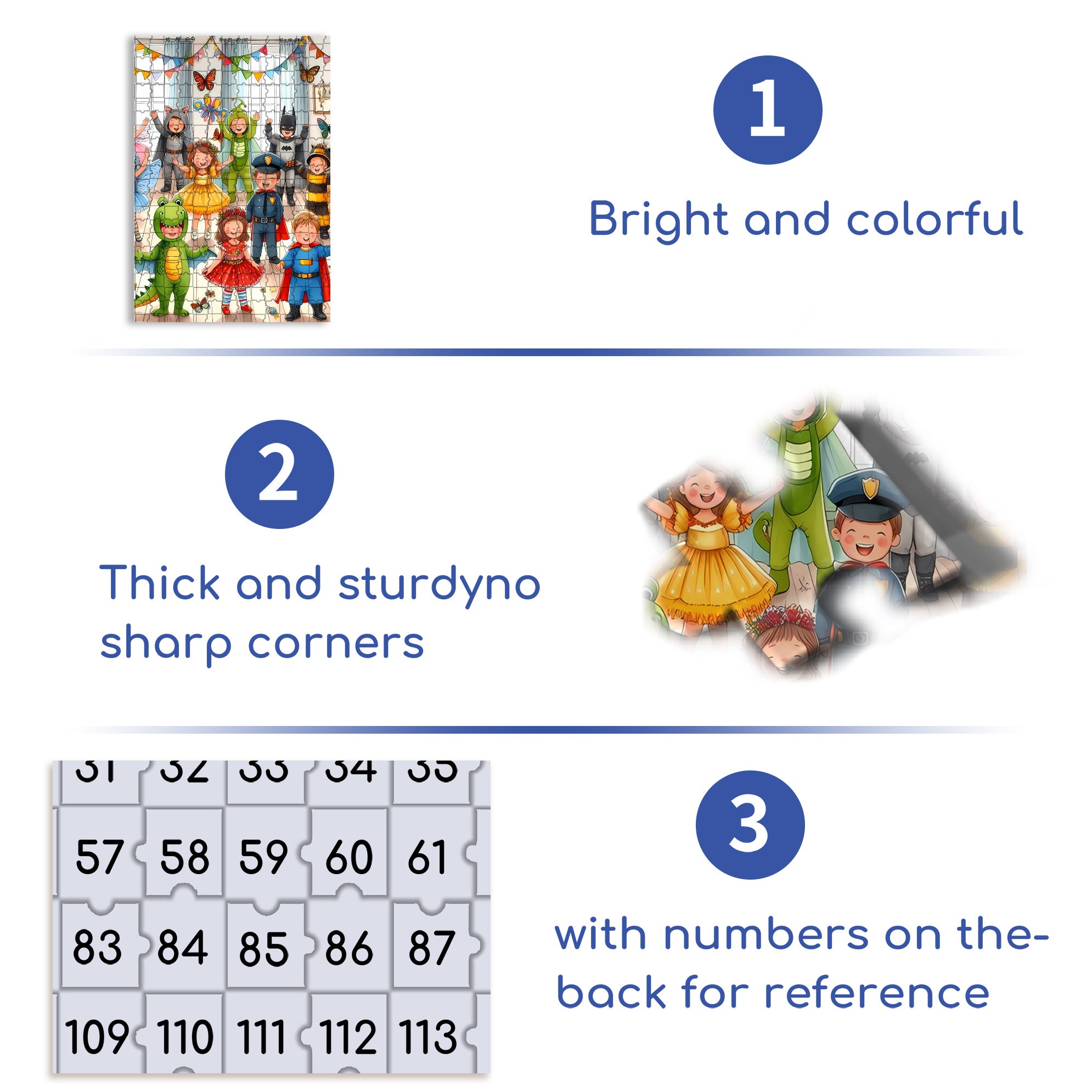 Children's Happy Moments 500pcs/1000pcs Jigsaw Puzzle, Scratch-Resistant, Interactive Family Game & Brain-Boosting DIY Decor, Perfect for Halloween, Christmas & New Year Gifts, Family Puzzle Game
