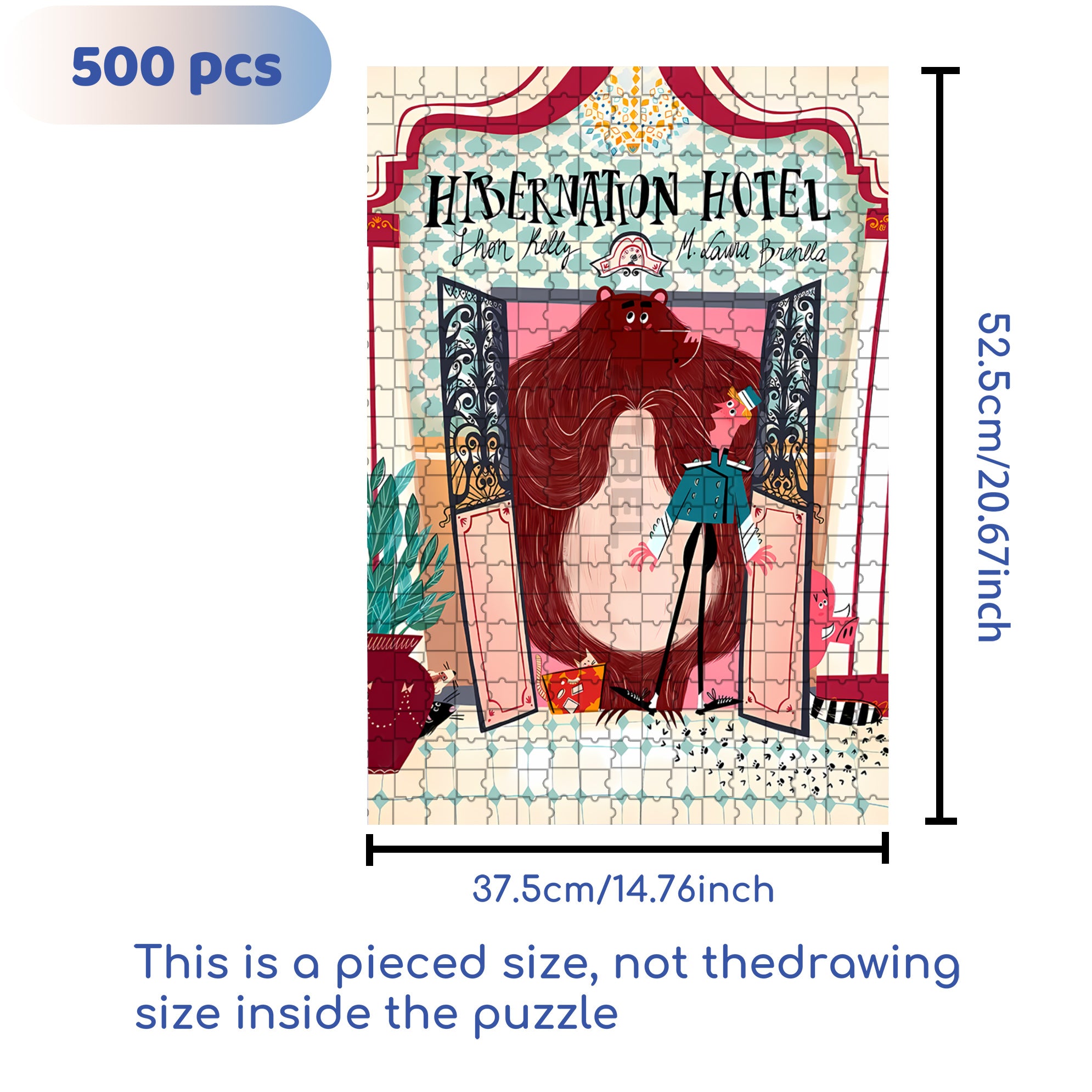 old-Fashioned Elevator 500pcs/1000pcs Jigsaw Puzzle, Scratch-Resistant, Interactive Family Game & Brain-Boosting DIY Decor, Perfect for Halloween, Christmas & New Year Gifts, Family Puzzle Game