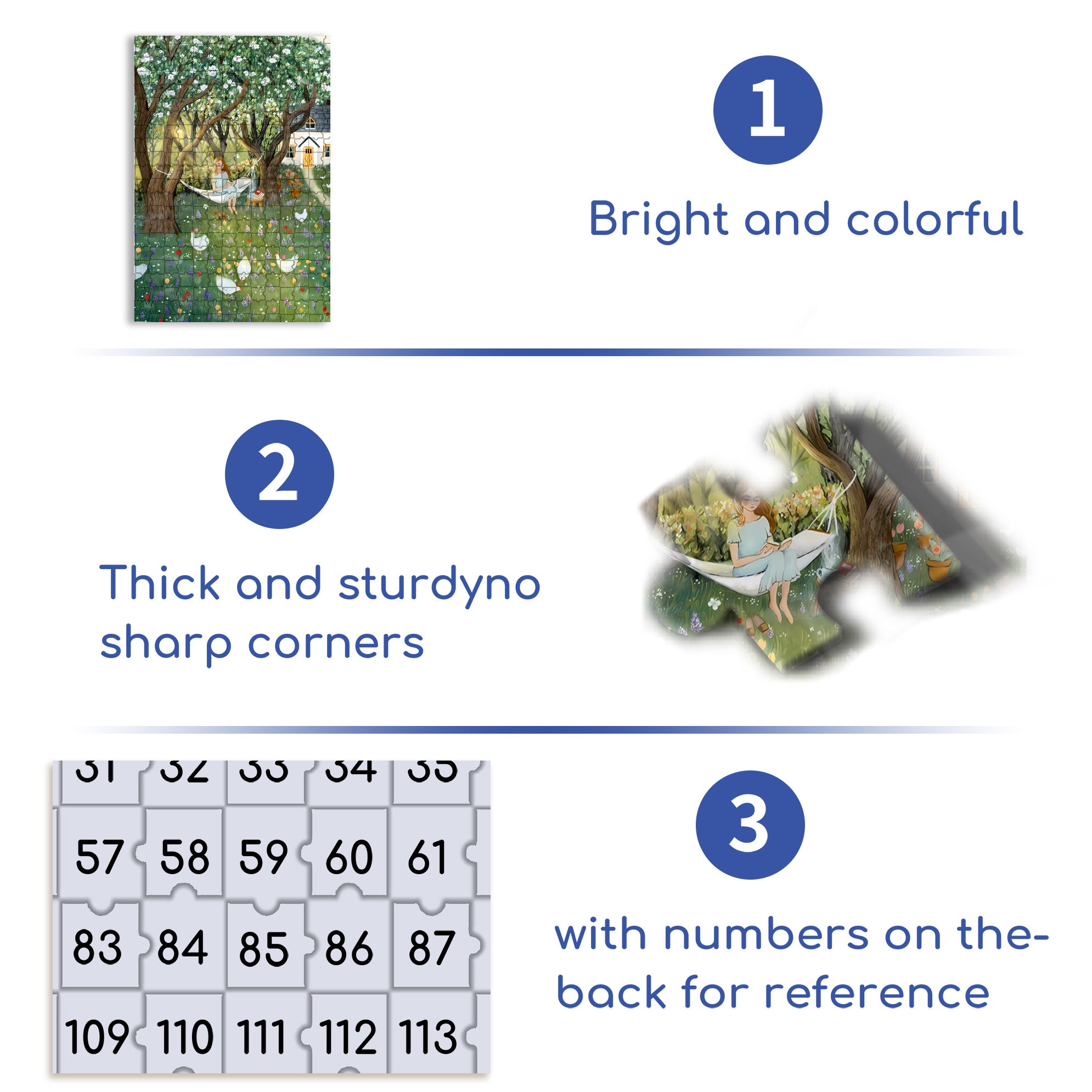 Spring Mornings 500pcs/1000pcs Jigsaw Puzzle, Scratch-Resistant, Interactive Family Game & Brain-Boosting DIY Decor, Perfect for Halloween, Christmas & New Year Gifts, Family Puzzle Game