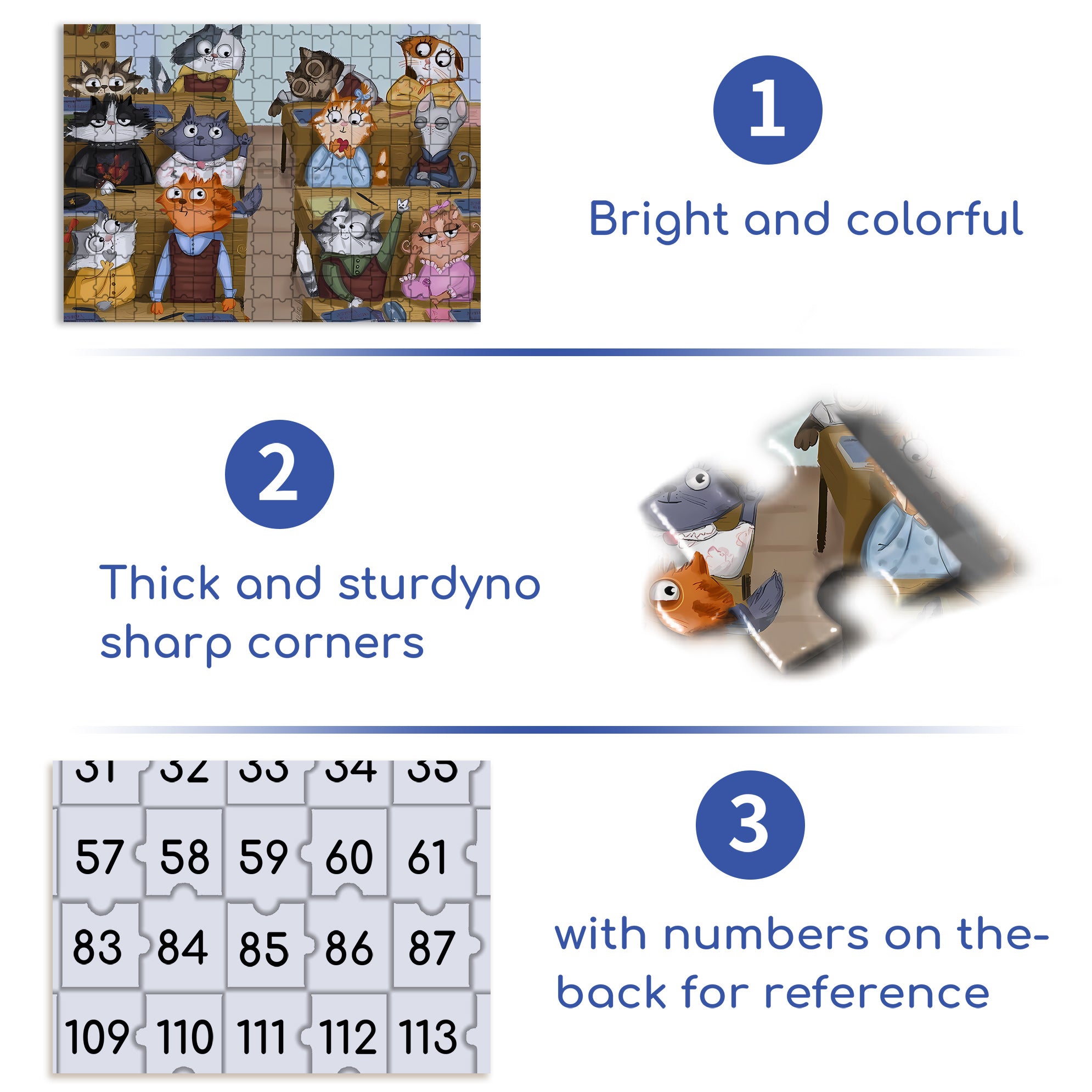 Answer The Questions 500pcs/1000pcs Jigsaw Puzzle, Scratch-Resistant, Interactive Family Game & Brain-Boosting DIY Decor, Perfect for Halloween, Christmas & New Year Gifts, Family Puzzle Game