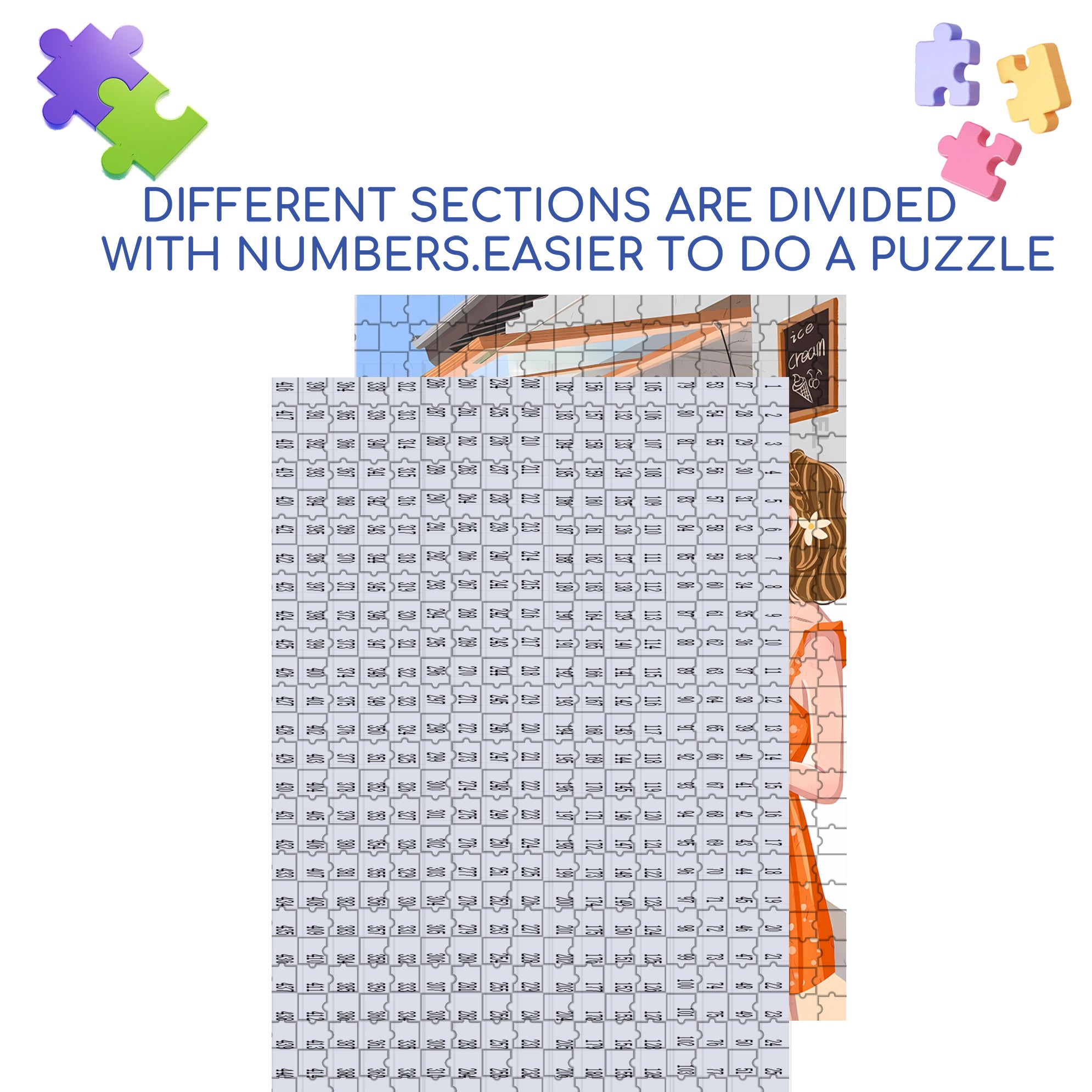 Best Friend 500pcs/1000pcs Jigsaw Puzzle, Scratch-Resistant, Interactive Family Game & Brain-Boosting DIY Decor, Perfect for Halloween, Christmas & New Year Gifts, Family Puzzle Game