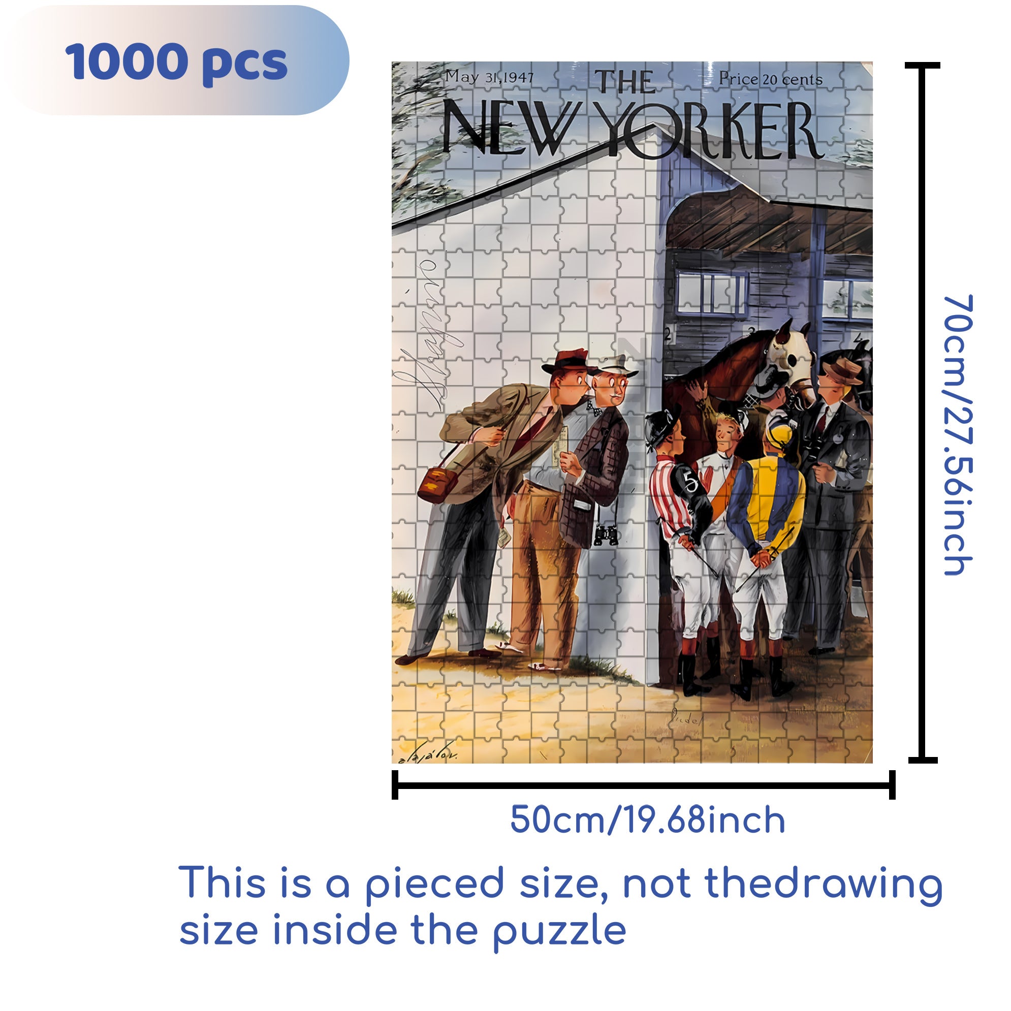Eavesdropper 500pcs/1000pcs Jigsaw Puzzle, Scratch-Resistant, Interactive Family Game & Brain-Boosting DIY Decor, Perfect for Halloween, Christmas & New Year Gifts, Family Puzzle Game