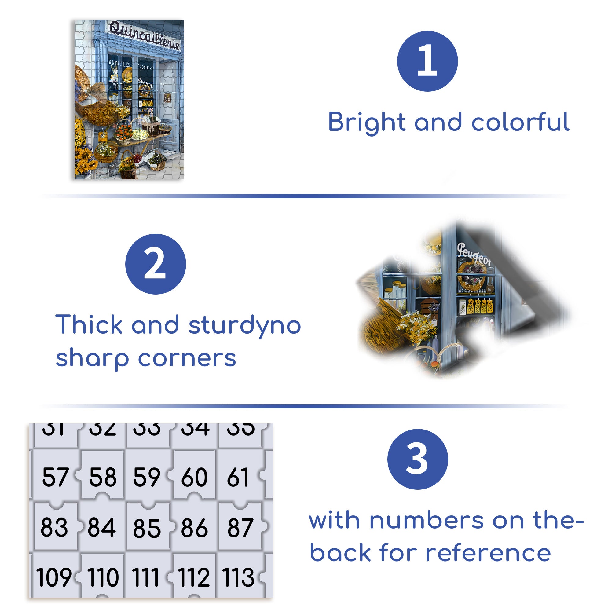 Fresh 500pcs/1000pcs Jigsaw Puzzle, Scratch-Resistant, Interactive Family Game & Brain-Boosting DIY Decor, Perfect for Halloween, Christmas & New Year Gifts, Family Puzzle Game
