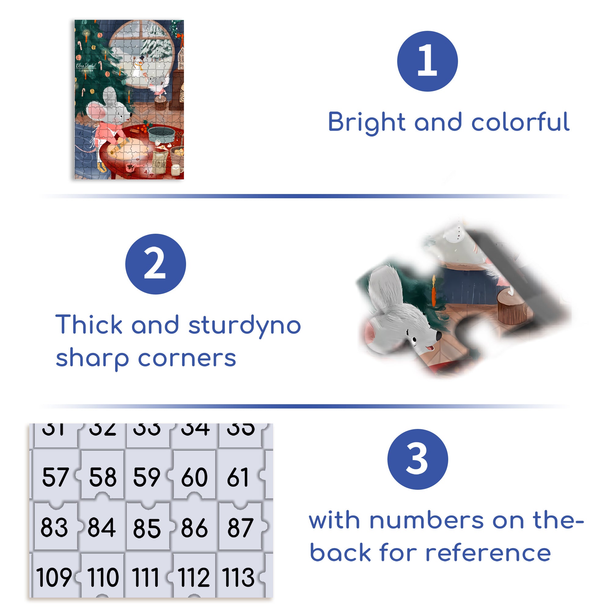 Hat off 500pcs/1000pcs Jigsaw Puzzle, Scratch-Resistant, Interactive Family Game & Brain-Boosting DIY Decor, Perfect for Halloween, Christmas & New Year Gifts, Family Puzzle Game