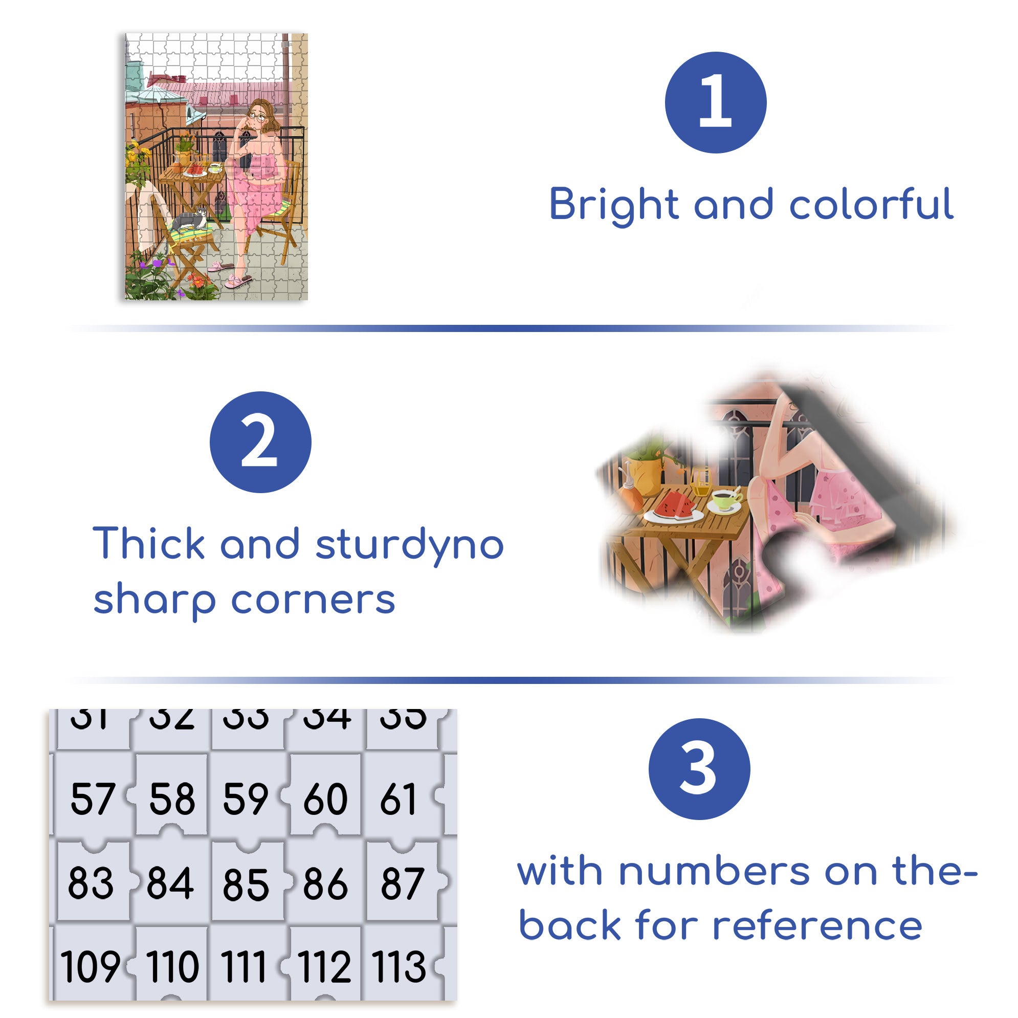 I Don't Know 500pcs/1000pcs Jigsaw Puzzle, Scratch-Resistant, Interactive Family Game & Brain-Boosting DIY Decor, Perfect for Halloween, Christmas & New Year Gifts, Family Puzzle Game
