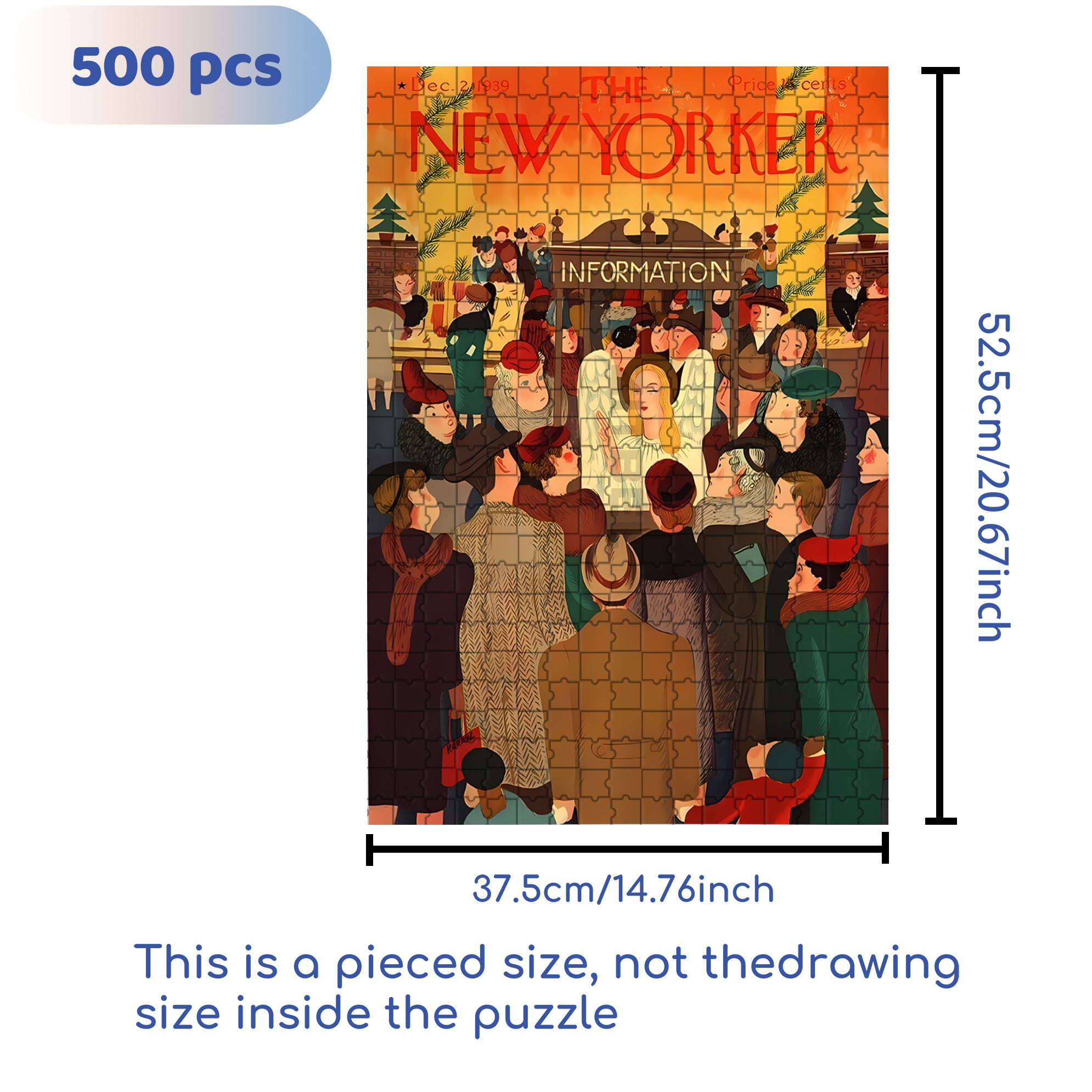 Inquiries 500pcs/1000pcs Jigsaw Puzzle, Scratch-Resistant, Interactive Family Game & Brain-Boosting DIY Decor, Perfect for Halloween, Christmas & New Year Gifts, Family Puzzle Game