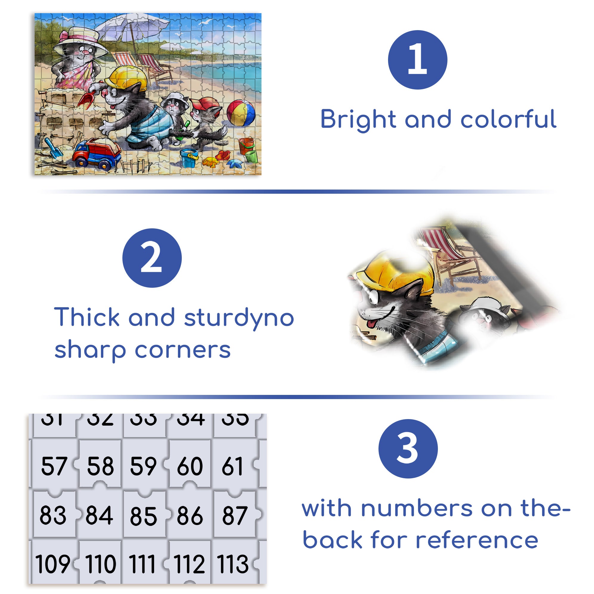 Naughty Dad 500pcs/1000pcs Jigsaw Puzzle, Scratch-Resistant, Interactive Family Game & Brain-Boosting DIY Decor, Perfect for Halloween, Christmas & New Year Gifts, Family Puzzle Game