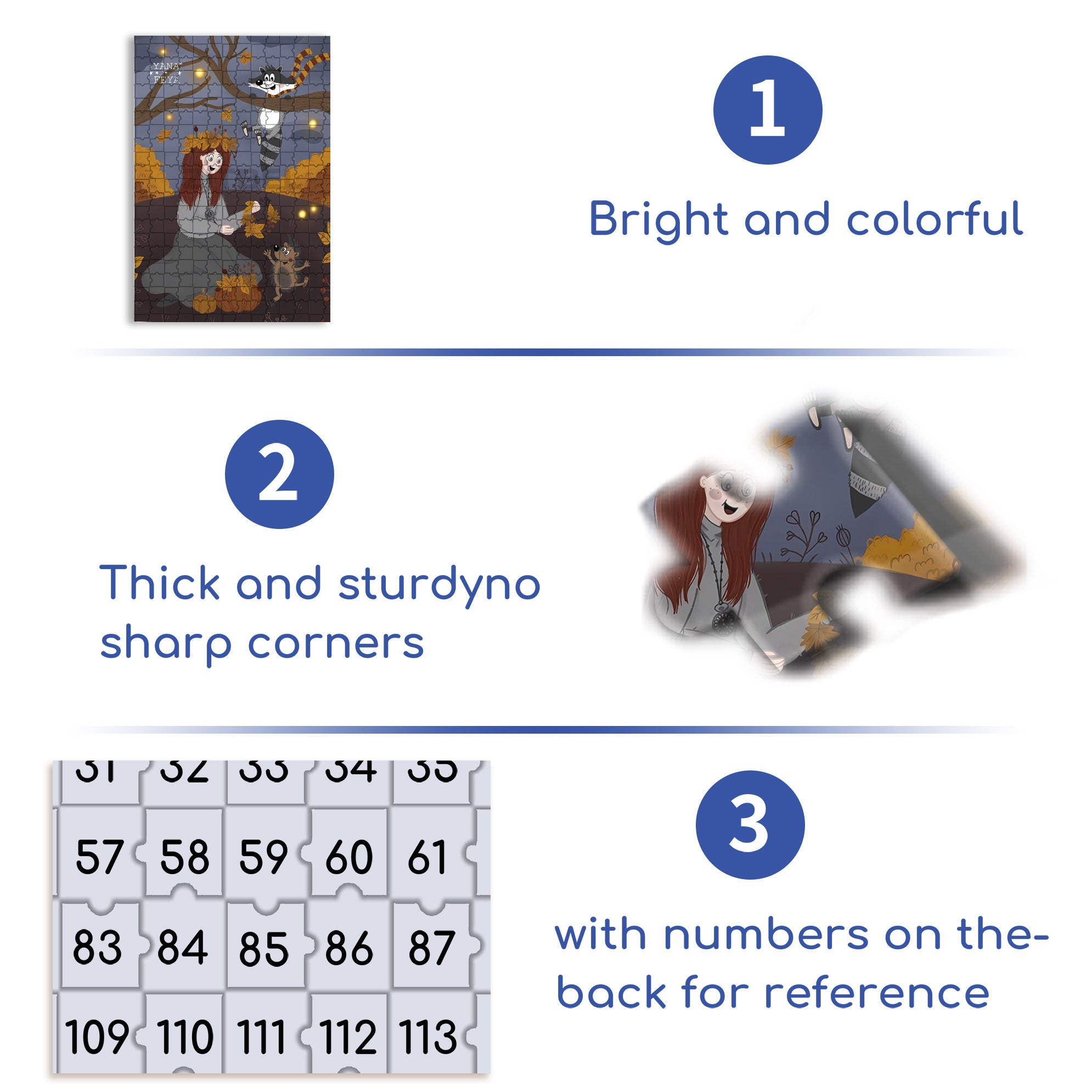Overjoyed 500pcs/1000pcs Jigsaw Puzzle, Scratch-Resistant, Interactive Family Game & Brain-Boosting DIY Decor, Perfect for Halloween, Christmas & New Year Gifts, Family Puzzle Game