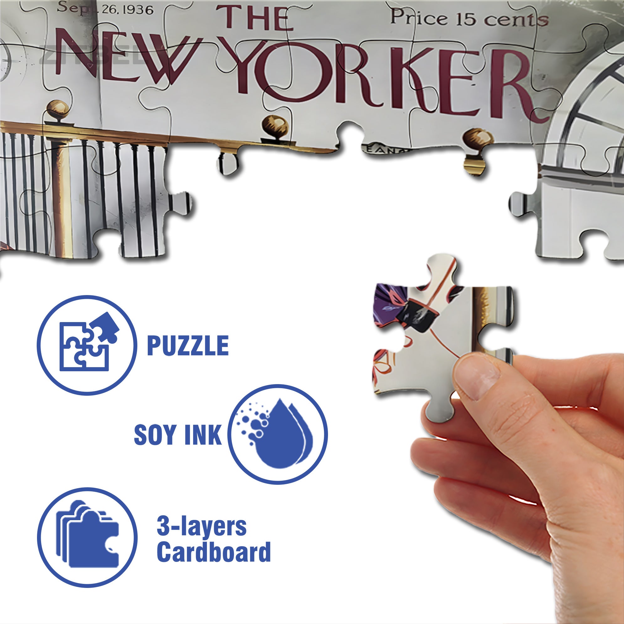 Pre-game preparation 500pcs/1000pcs Jigsaw Puzzle, Scratch-Resistant, Interactive Family Game & Brain-Boosting DIY Decor, Perfect for Halloween, Christmas & New Year Gifts, Family Puzzle Game