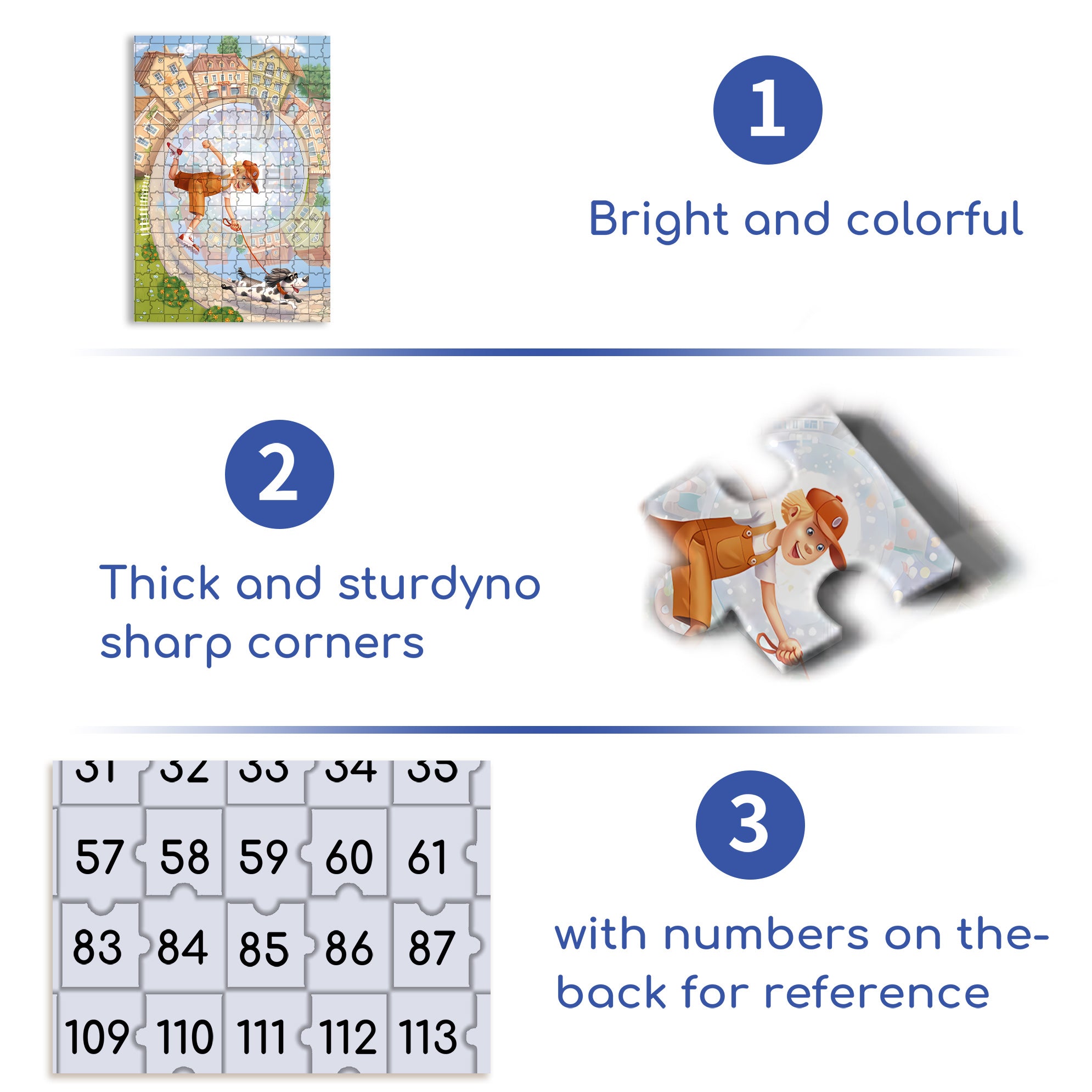 Running In The Wind 500pcs/1000pcs Jigsaw Puzzle, Scratch-Resistant, Interactive Family Game & Brain-Boosting DIY Decor, Perfect for Halloween, Christmas & New Year Gifts, Family Puzzle Game