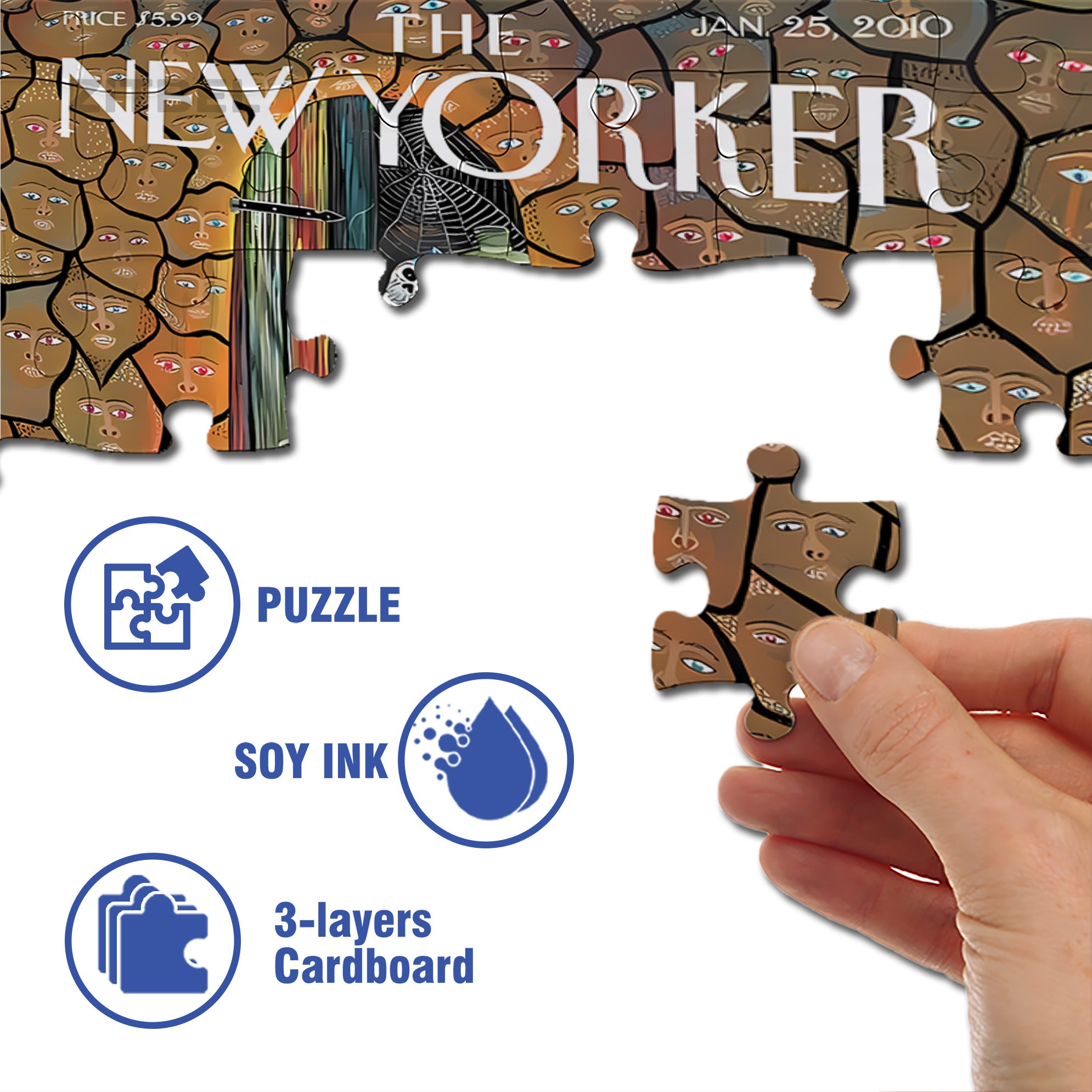 Skeleton Man 500pcs/1000pcs Jigsaw Puzzle, Scratch-Resistant, Interactive Family Game & Brain-Boosting DIY Decor, Perfect for Halloween, Christmas & New Year Gifts, Family Puzzle Game