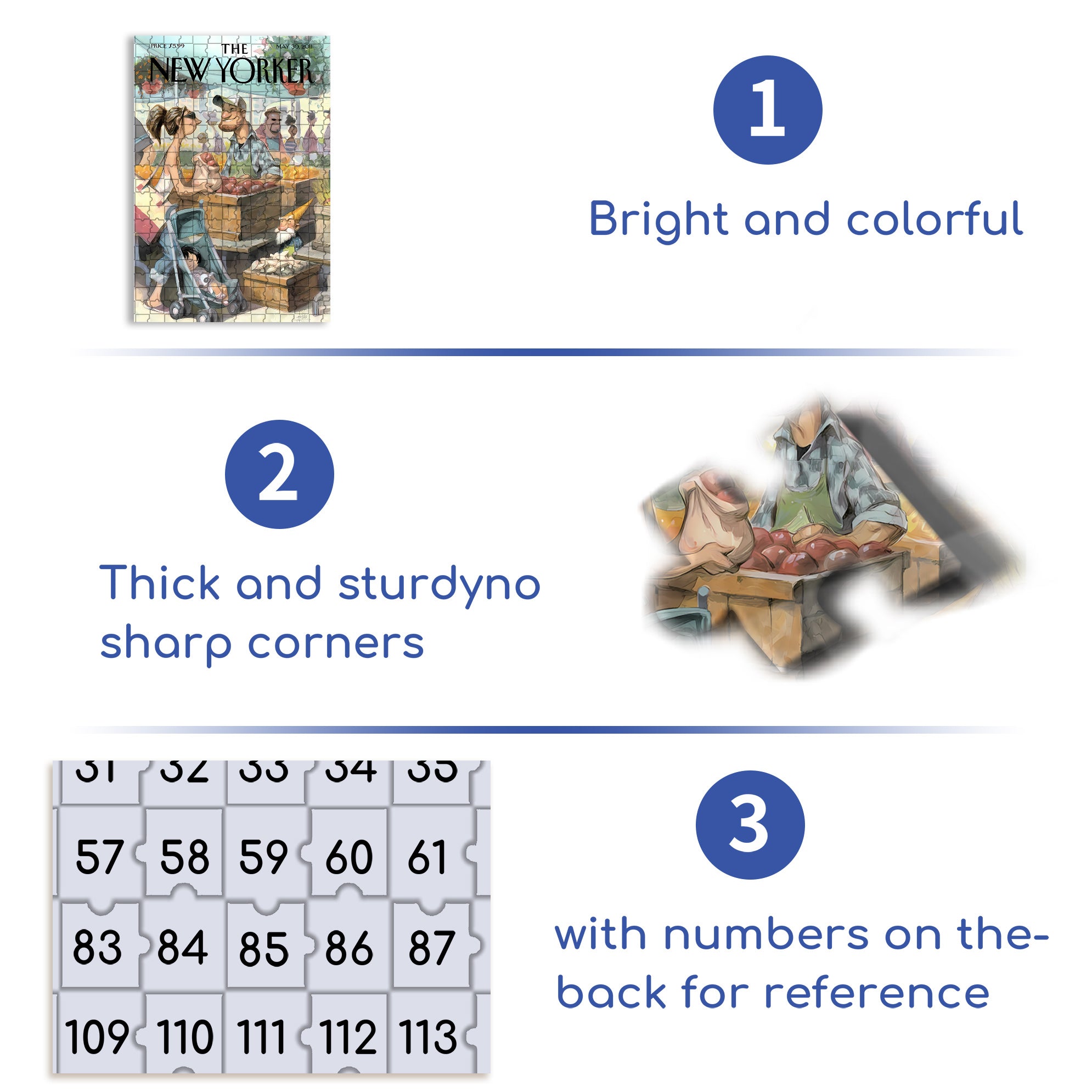 Small Growers 500pcs/1000pcs Jigsaw Puzzle, Scratch-Resistant, Interactive Family Game & Brain-Boosting DIY Decor, Perfect for Halloween, Christmas & New Year Gifts, Family Puzzle Game